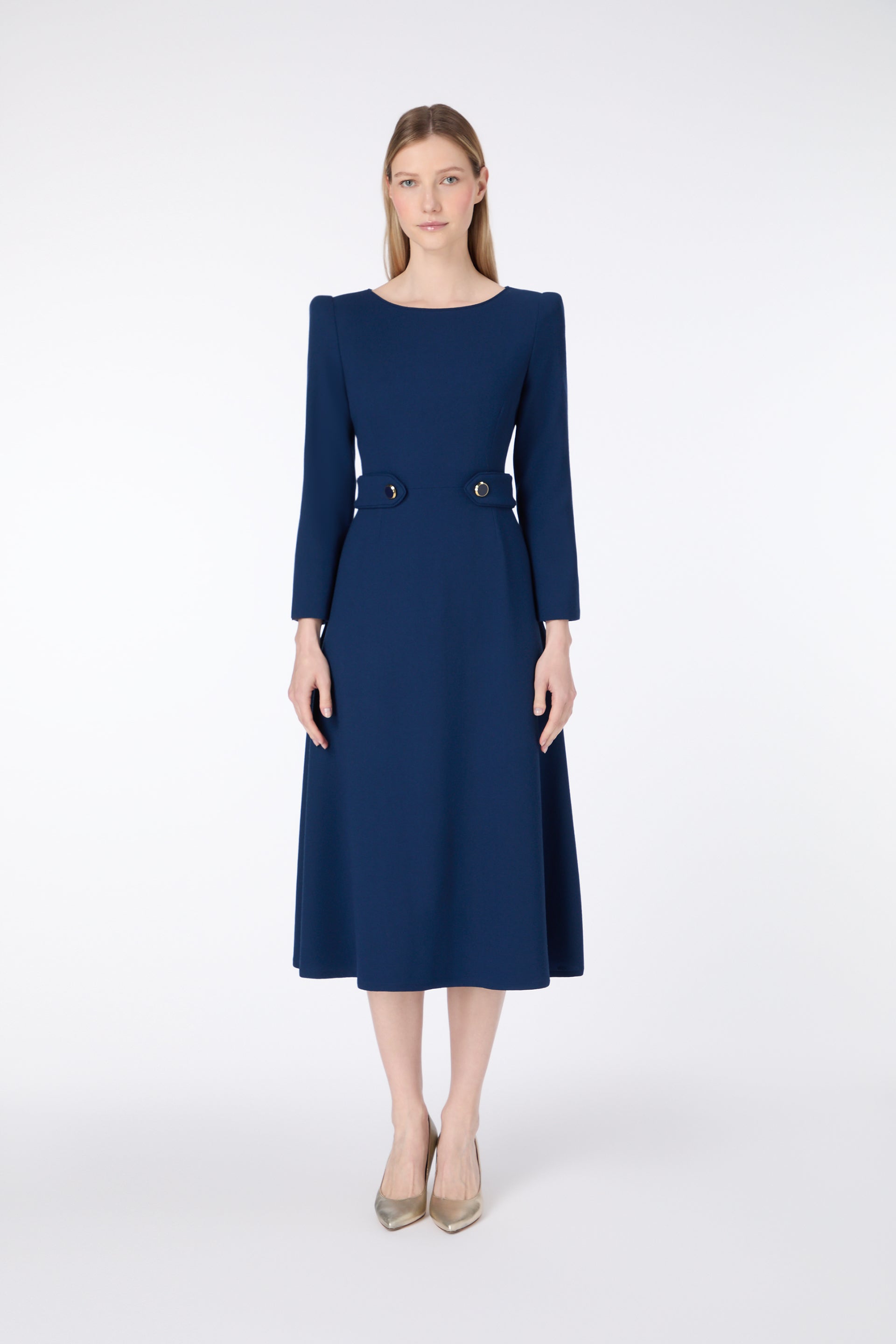 French navy dress best sale