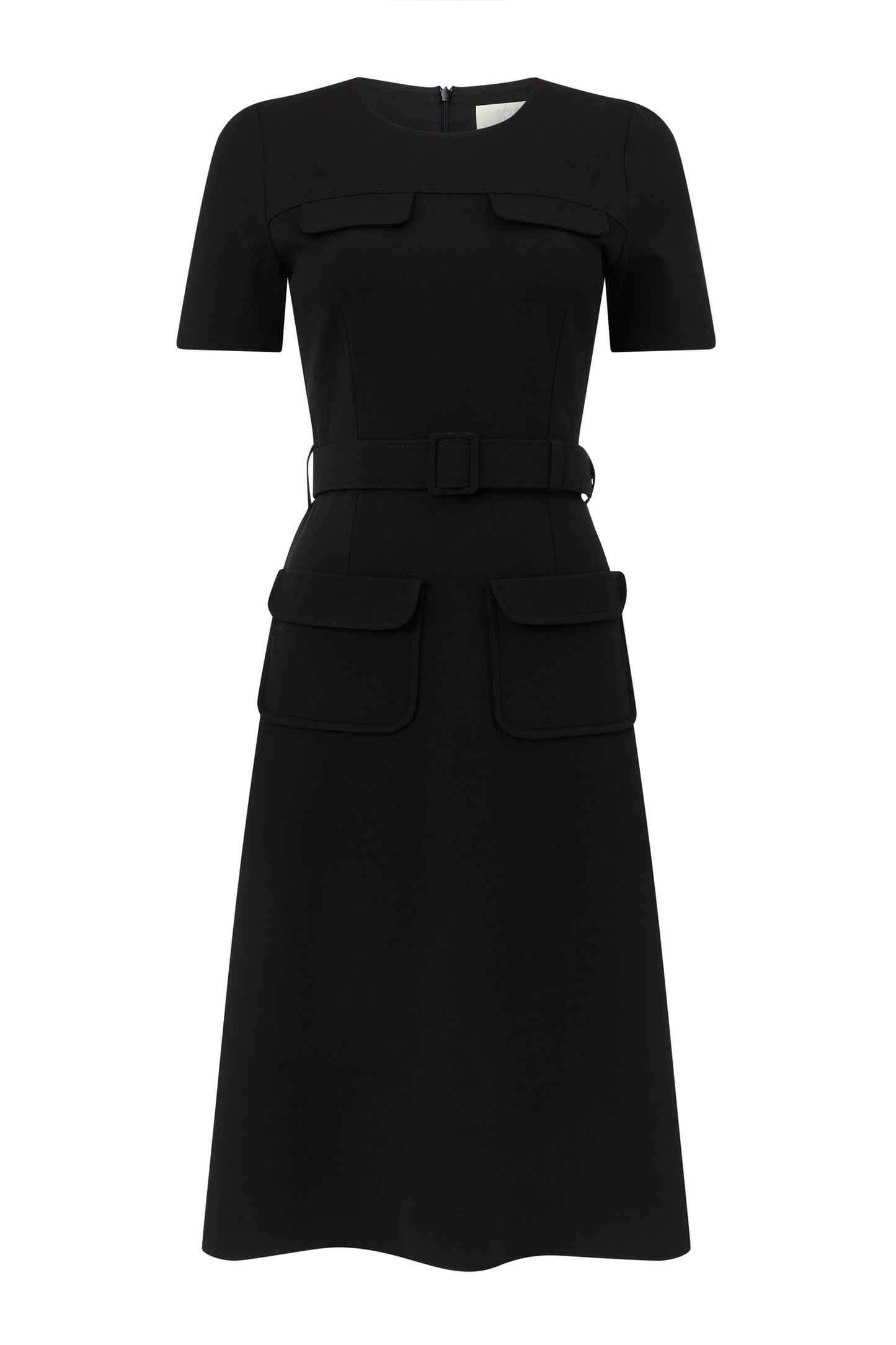 Normandie Jersey Dress - Black