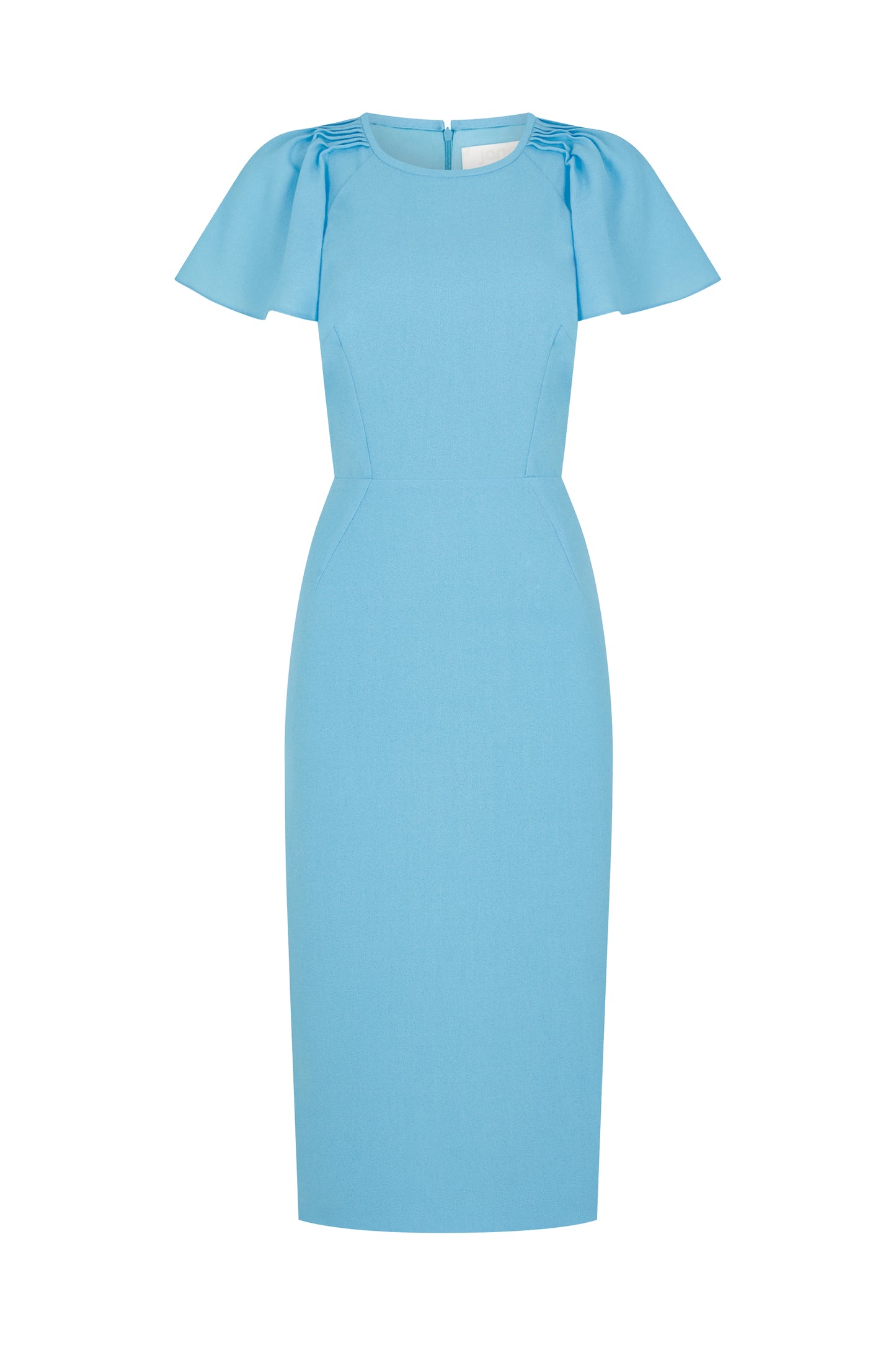 Delilah Pencil Dress - Aegean Blue