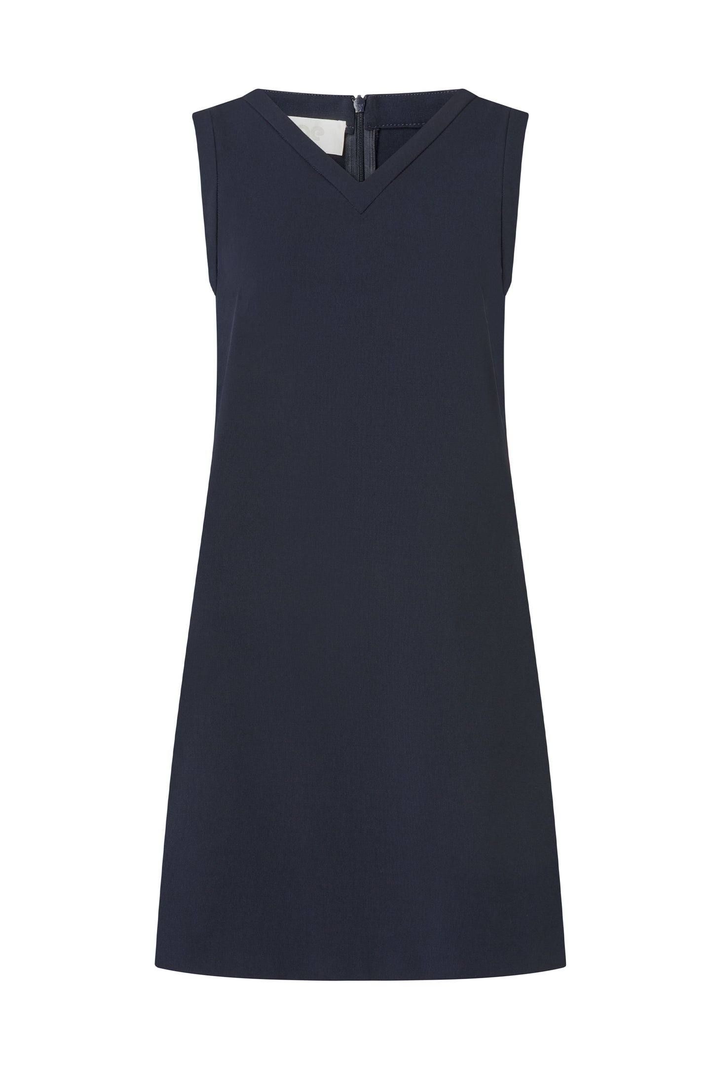 Riva Jersey Shift Dress - Dark Navy