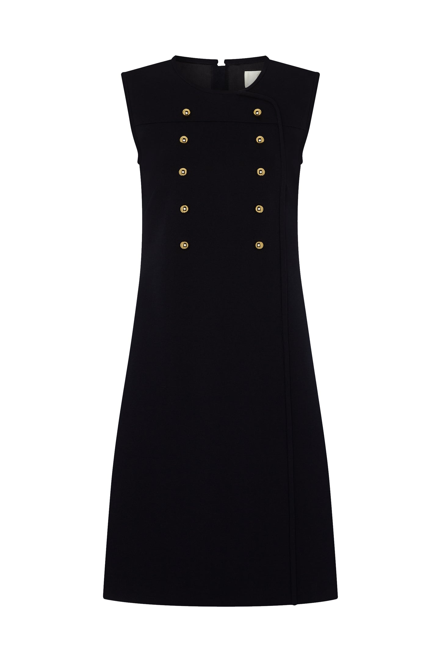 Sybil Jersey Shift Dress - Dark Navy