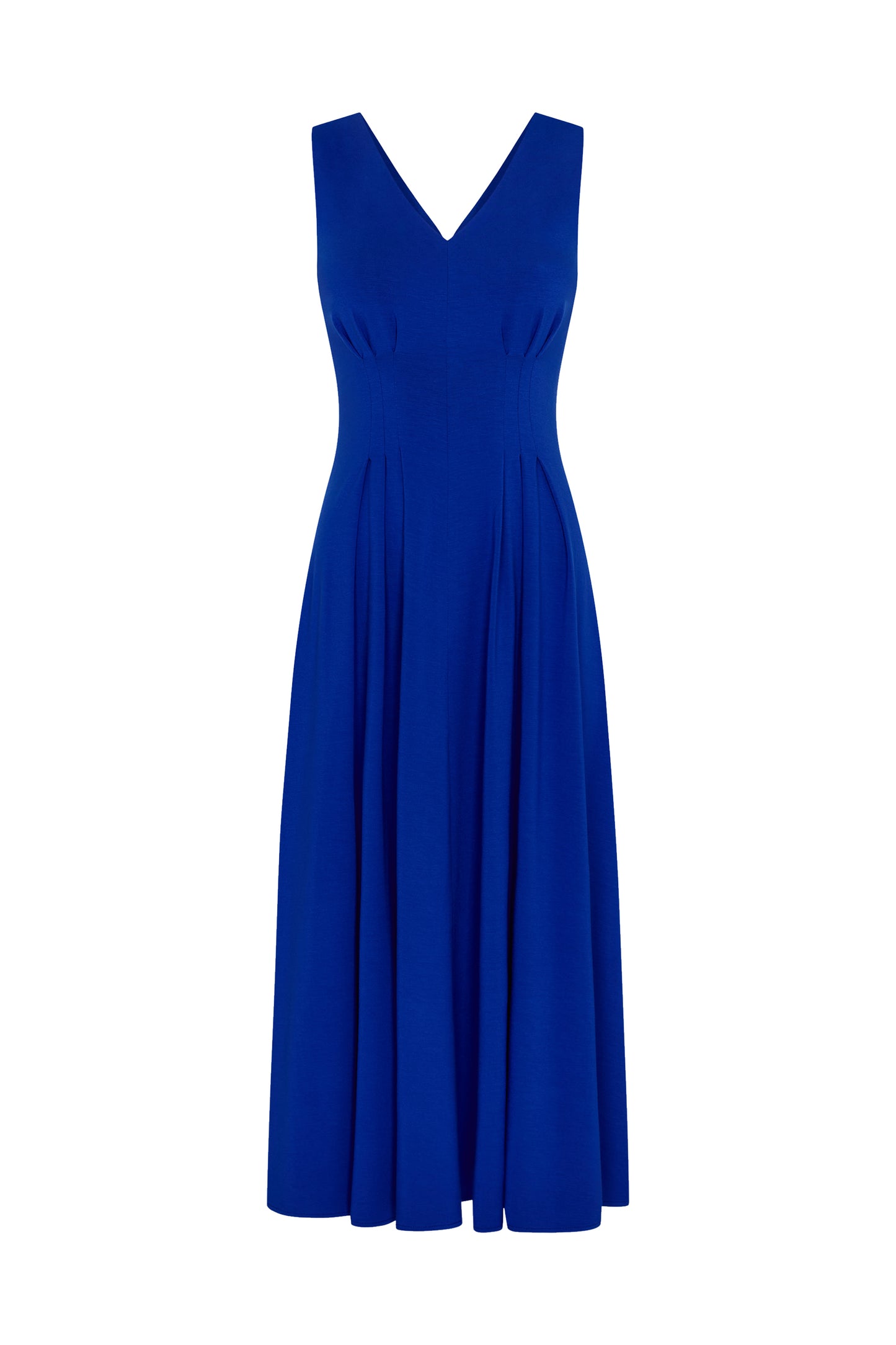 Sahara Soft Jersey Dress - Sapphire Blue