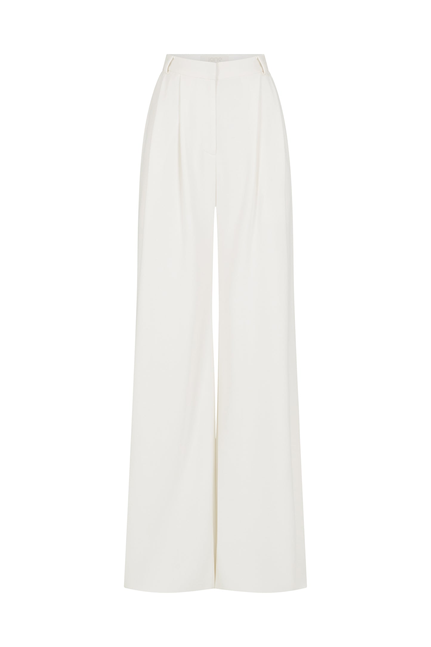 Sinclair Stretch Crepe Trousers - Cream