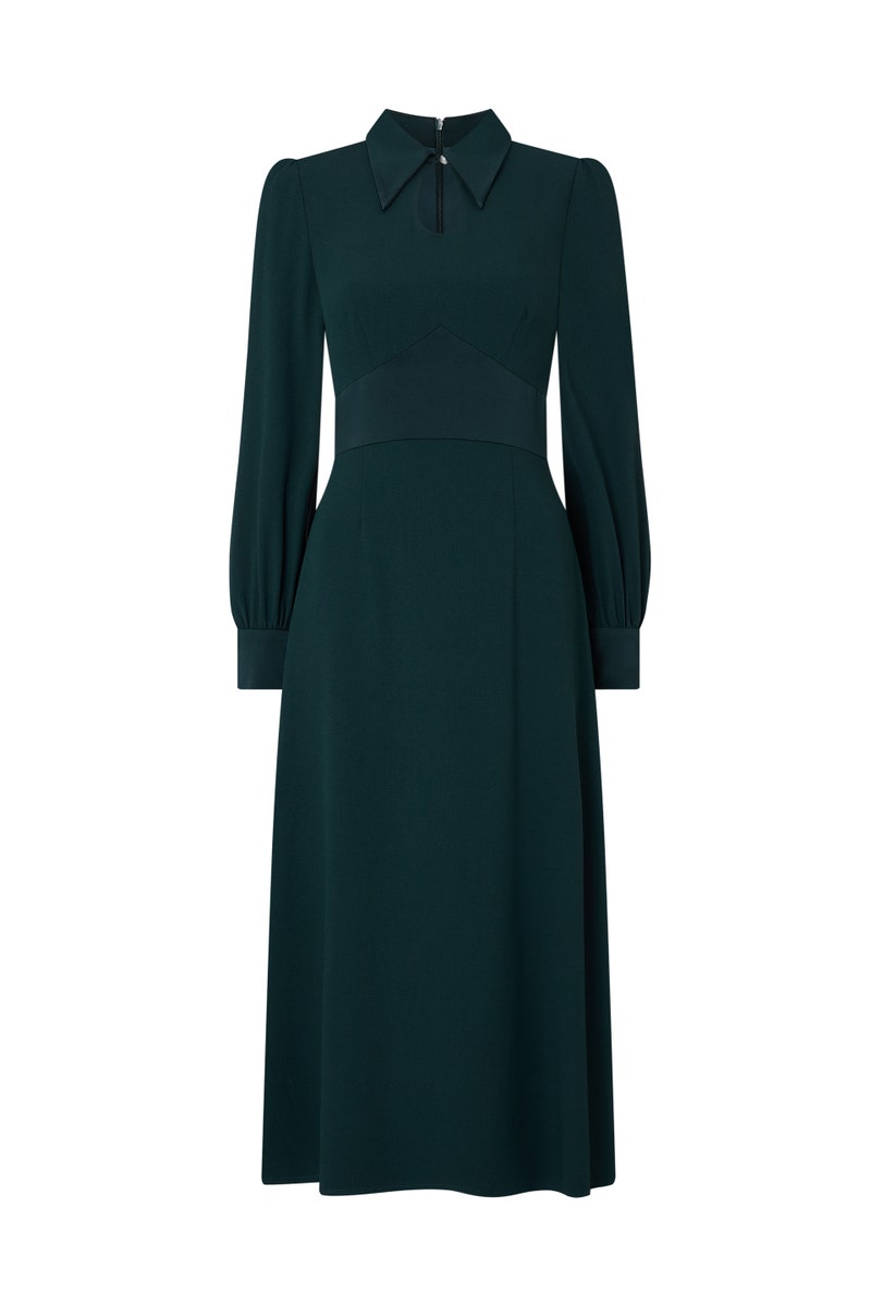 Olympia Dress - Evergreen