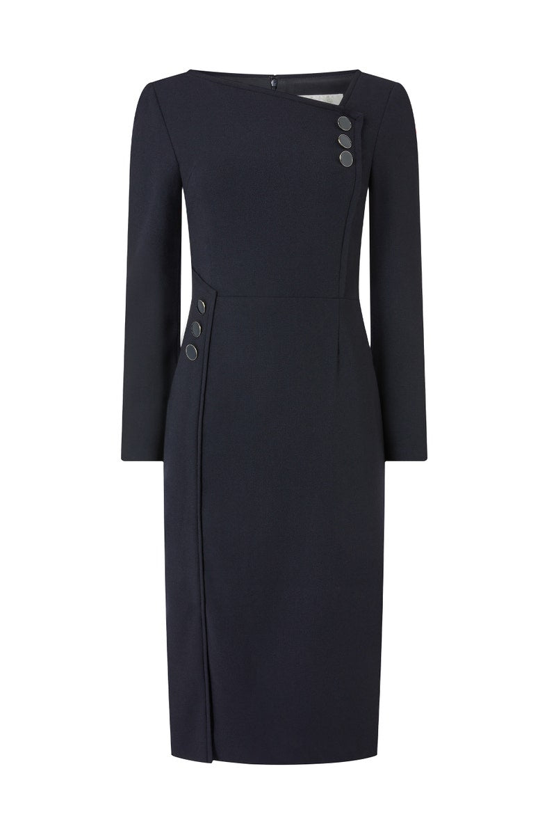 Renee Dress - Dark Navy