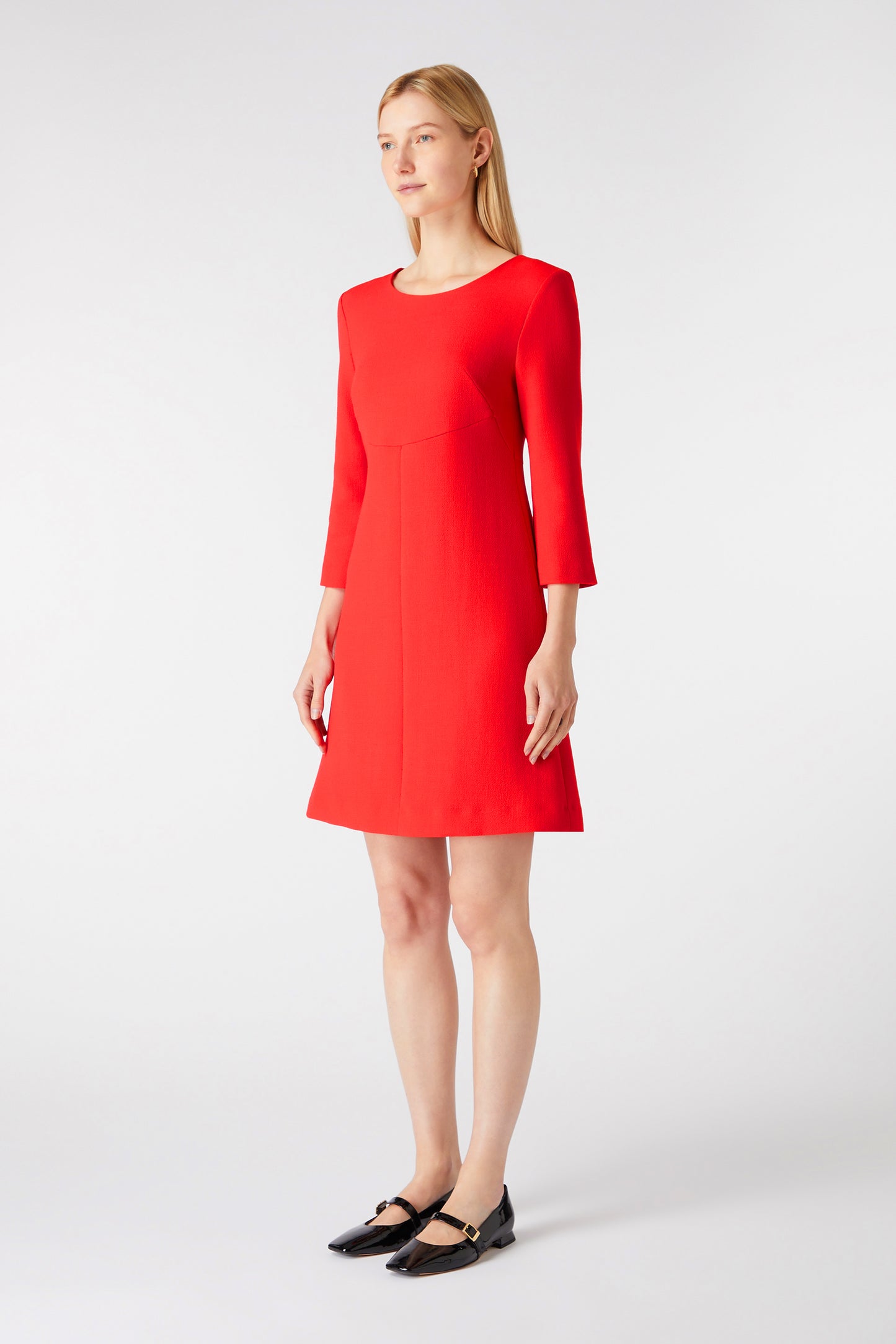 Halo Shift Dress - Red