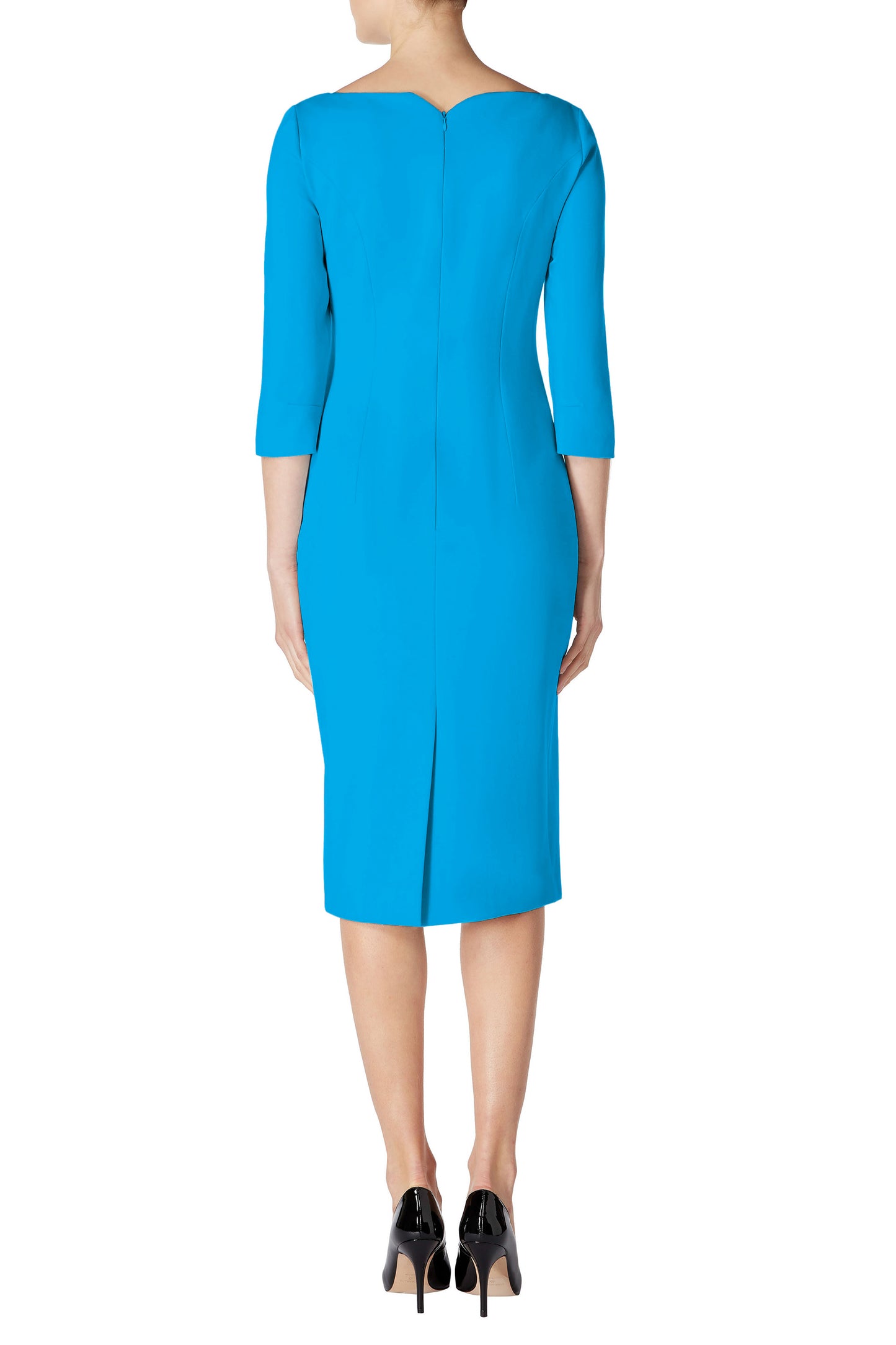 Hilton Jersey Dress - Azzure Blue