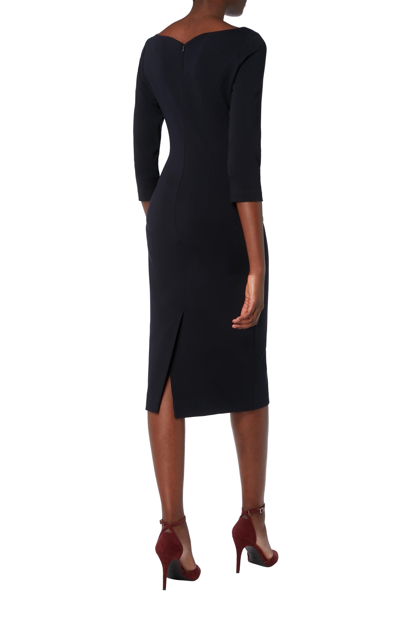 Hilton Jersey Dress - Dark Navy