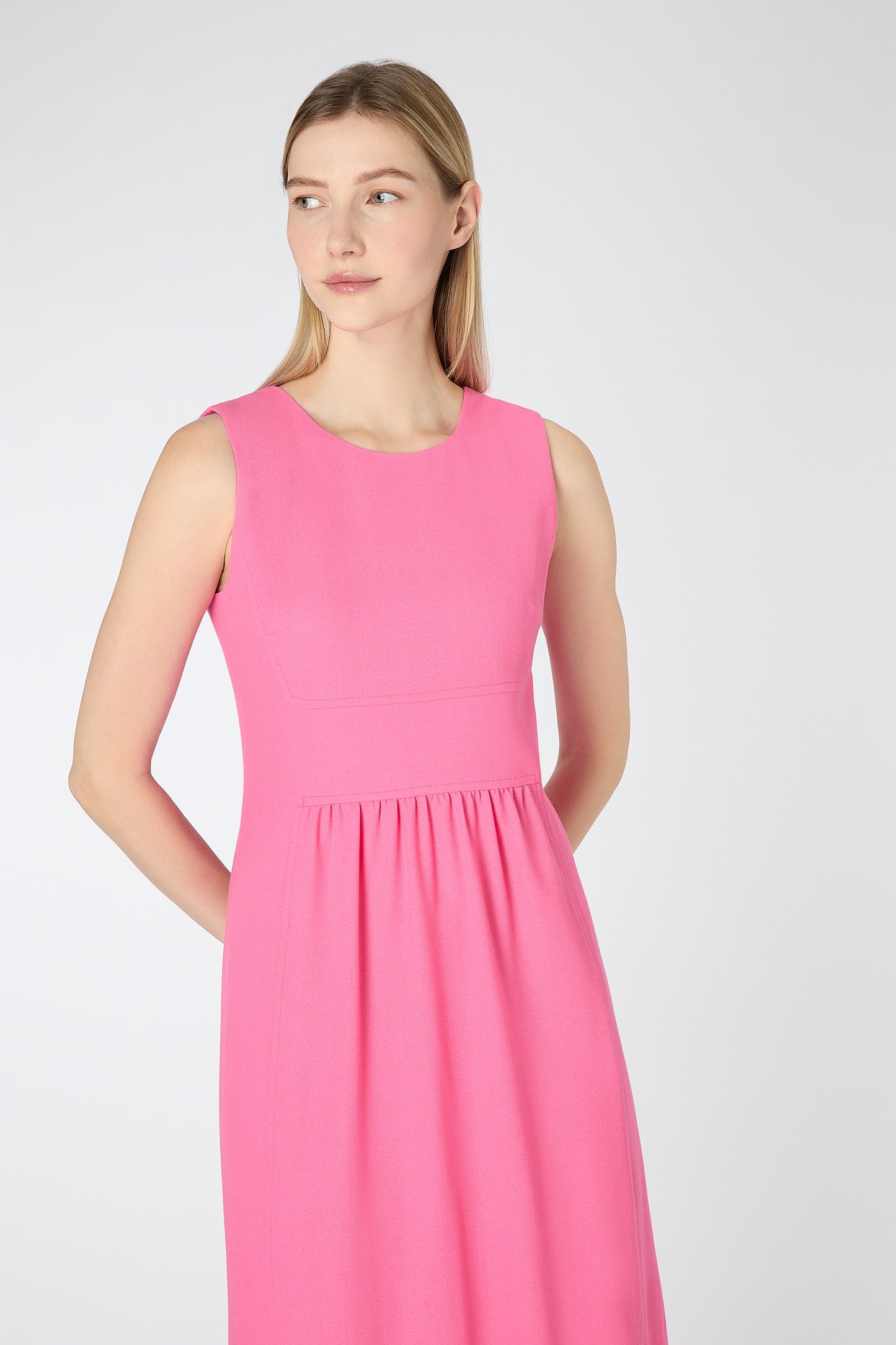 Kendal Sleeveless Shift Dress - Bubblegum