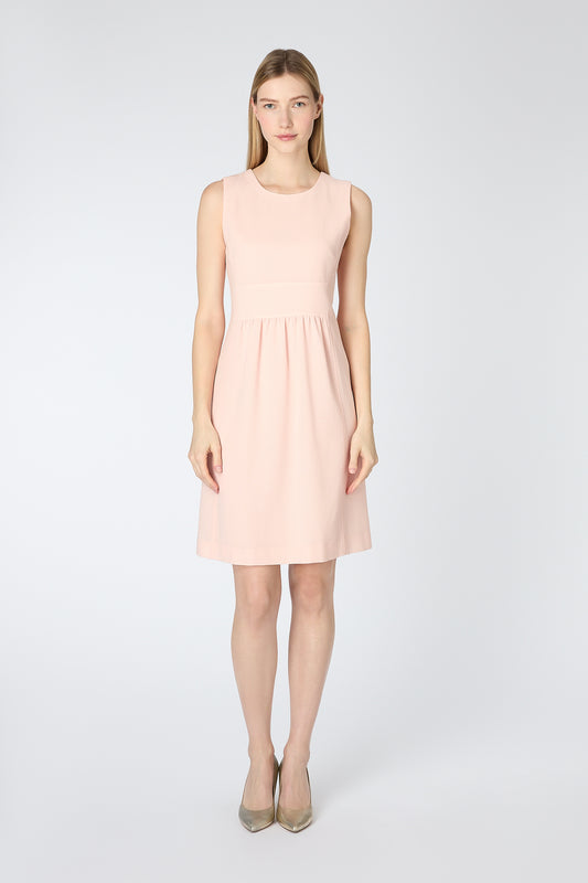 Kendal Sleeveless Shift Dress - Petal Pink