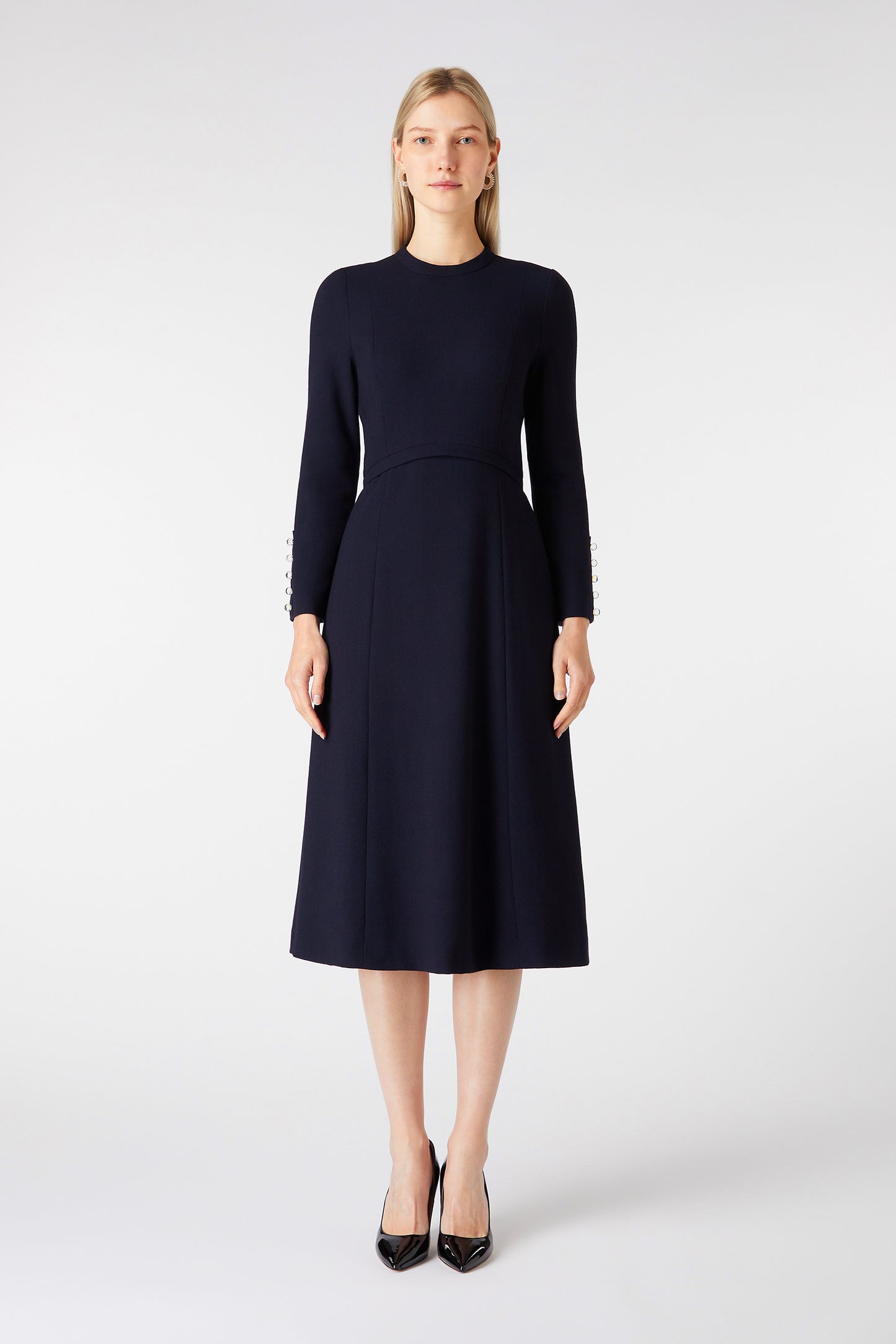 Oxley Dress - Dark Navy