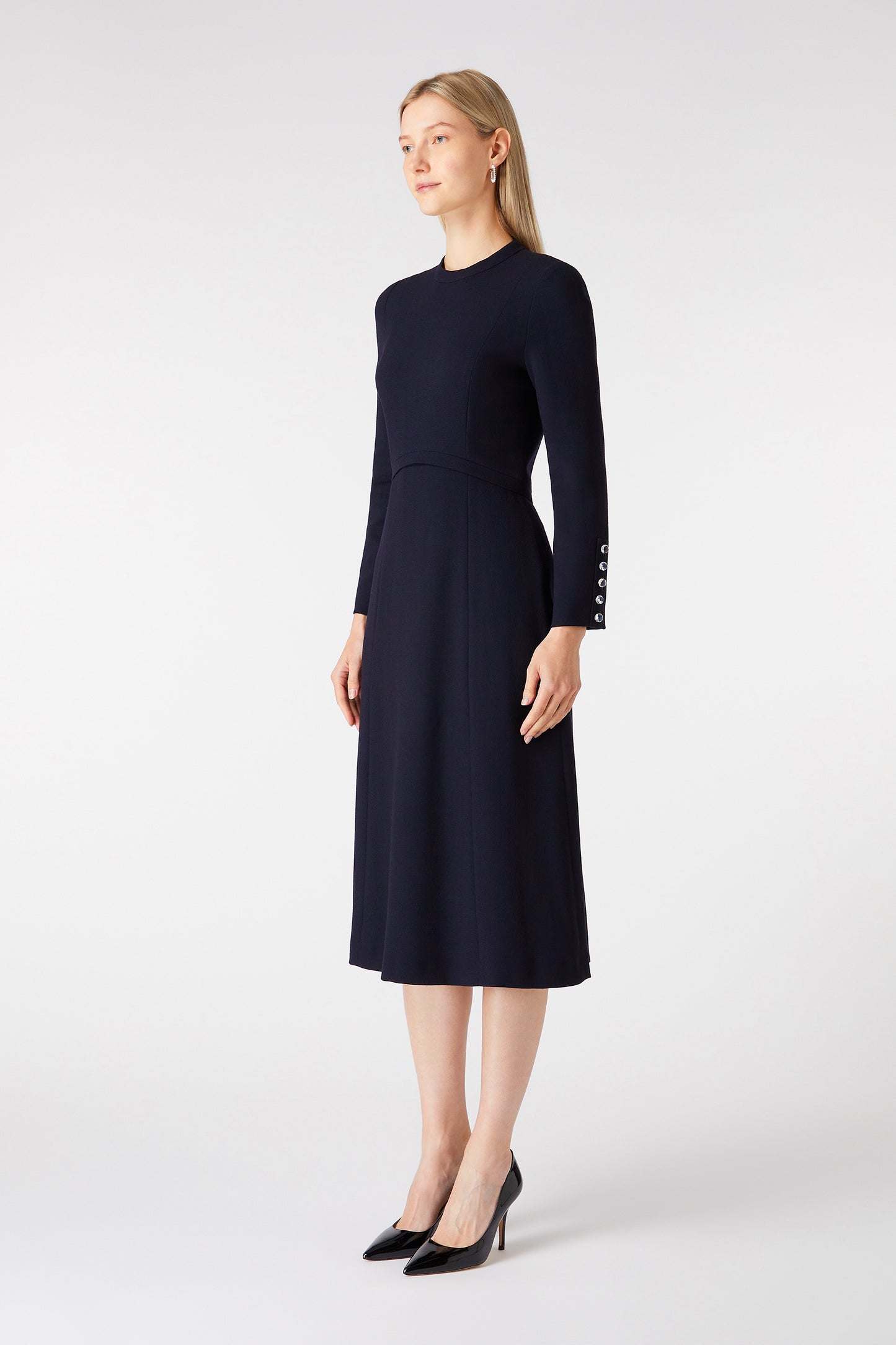 Oxley Dress - Dark Navy