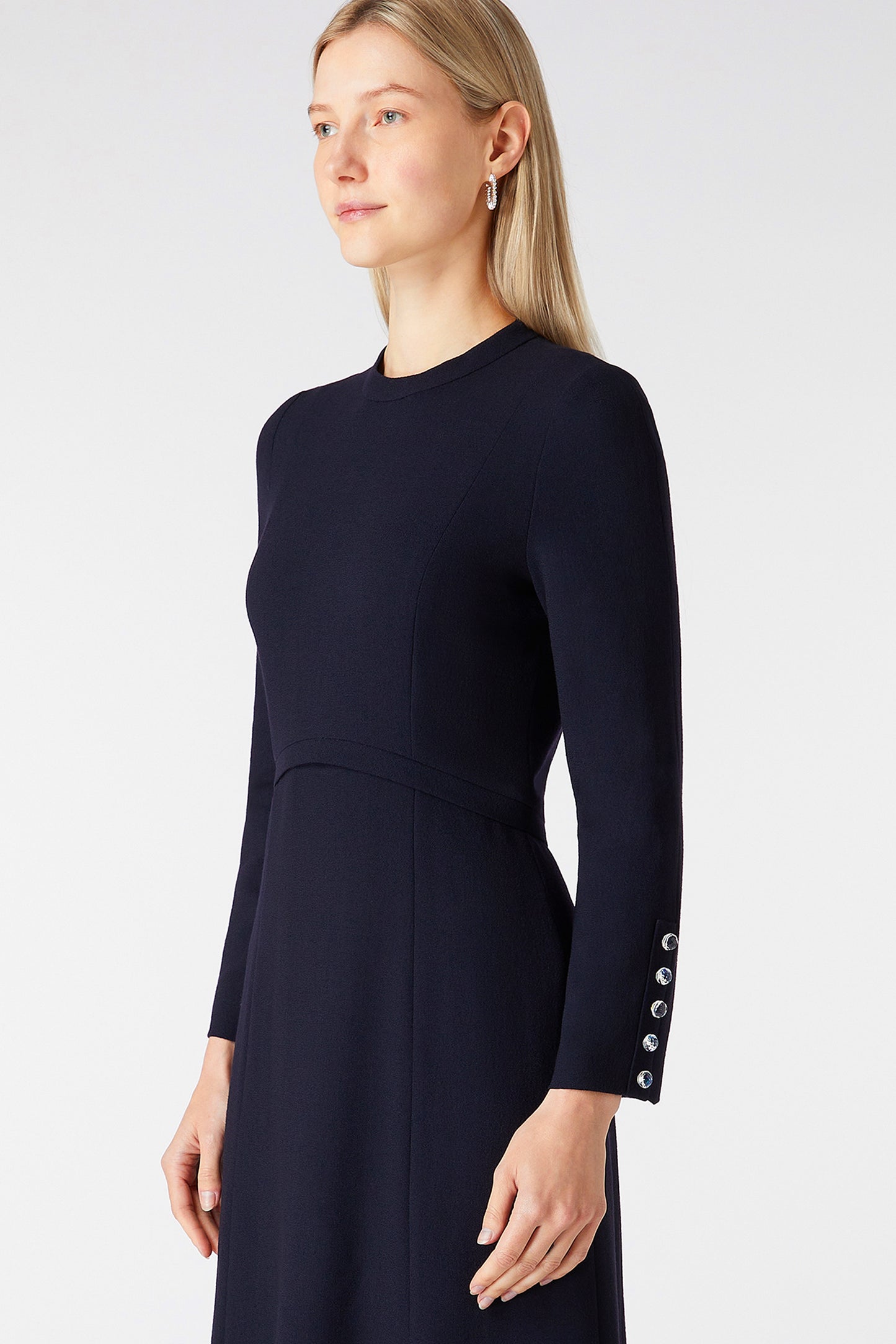 Oxley Dress - Dark Navy