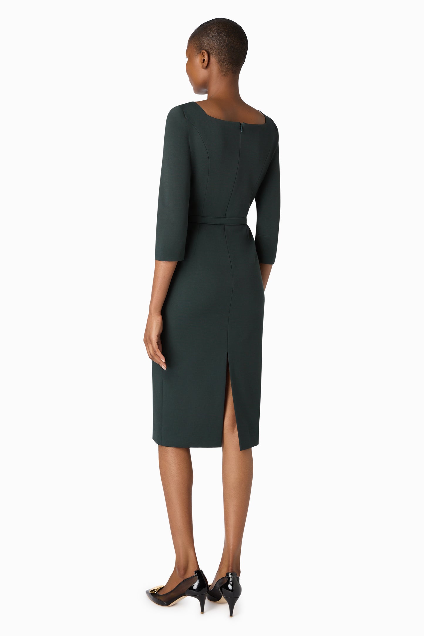 Rachel Dress - Hunter Green