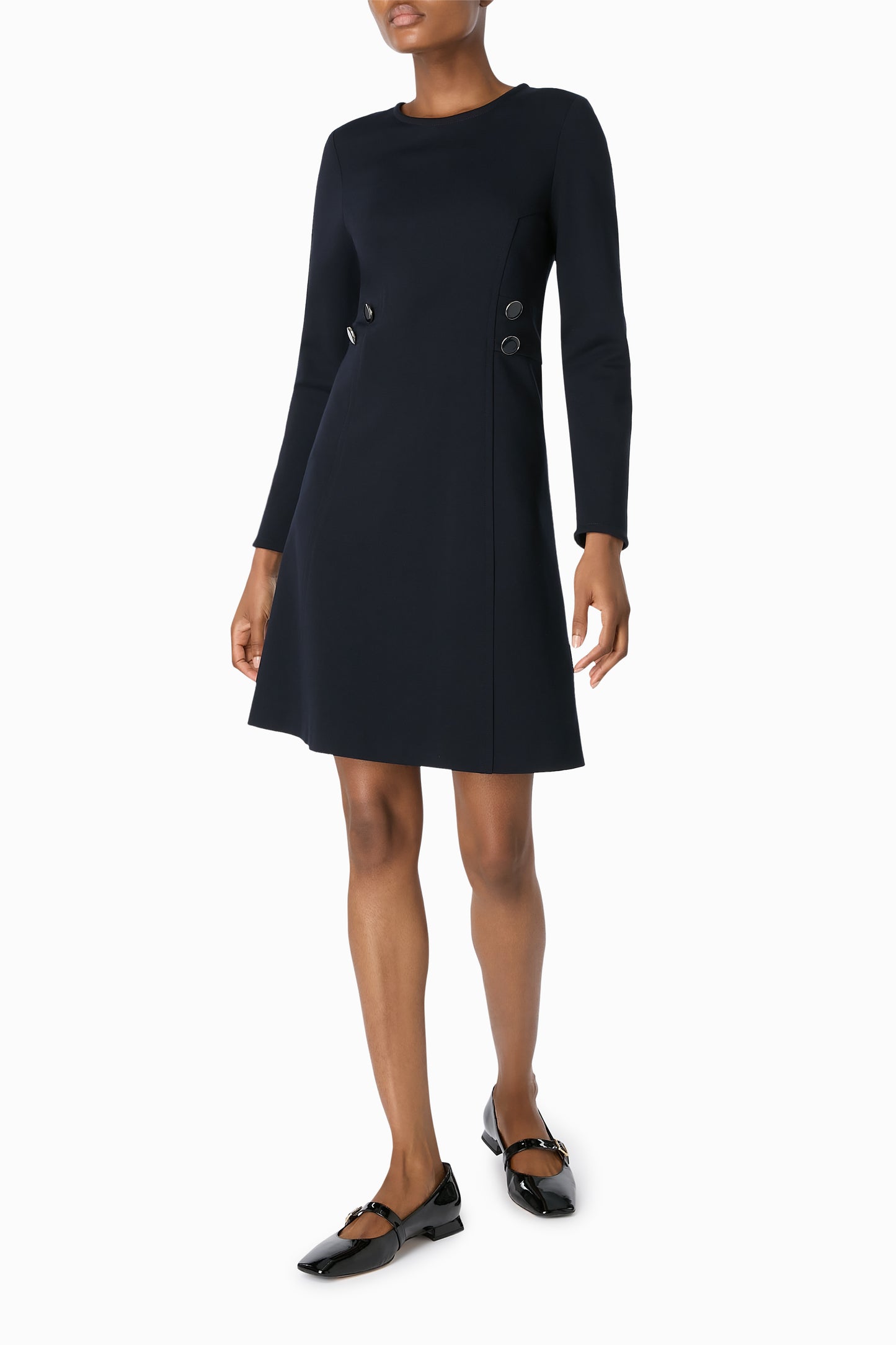 Rana Shift Dress - Dark Navy