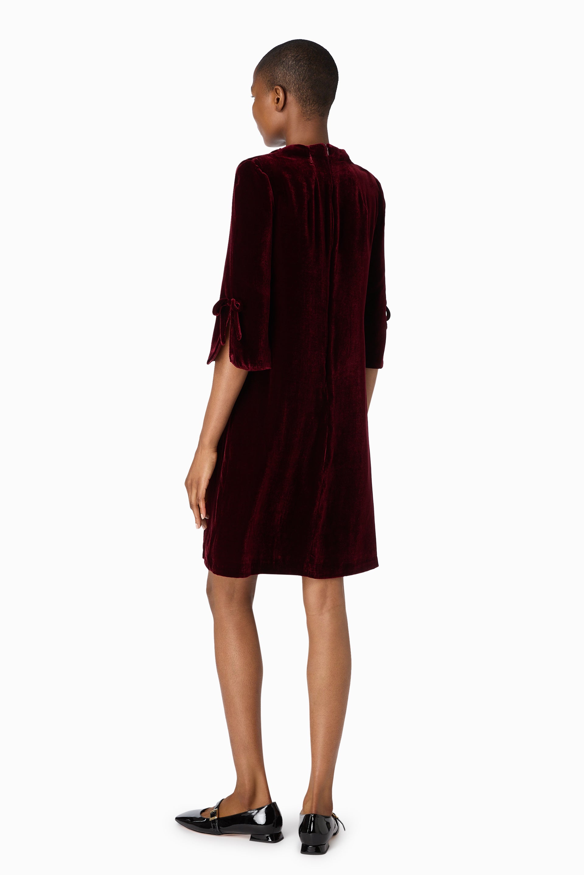 Aventine velvet tunic dress hotsell