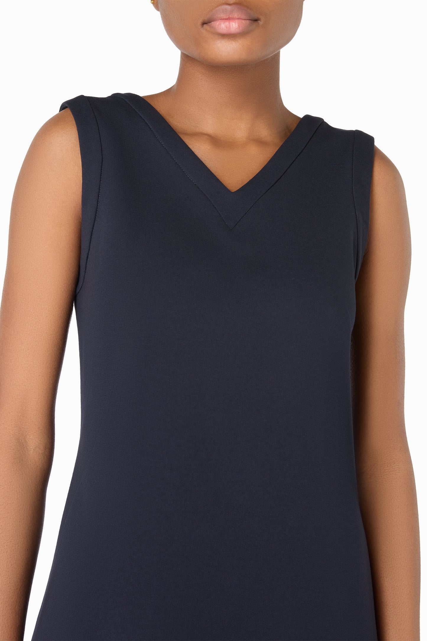 Riva Jersey Shift Dress - Dark Navy