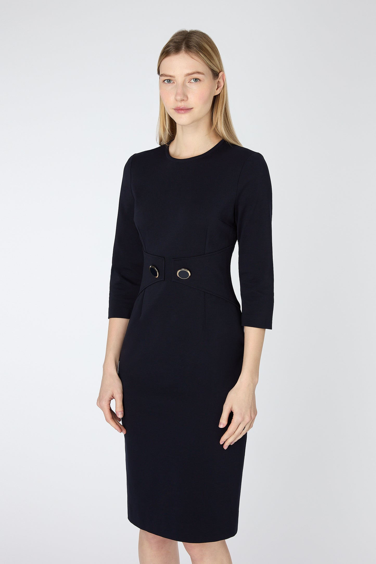 Sadie Pencil Dress - Dark Navy