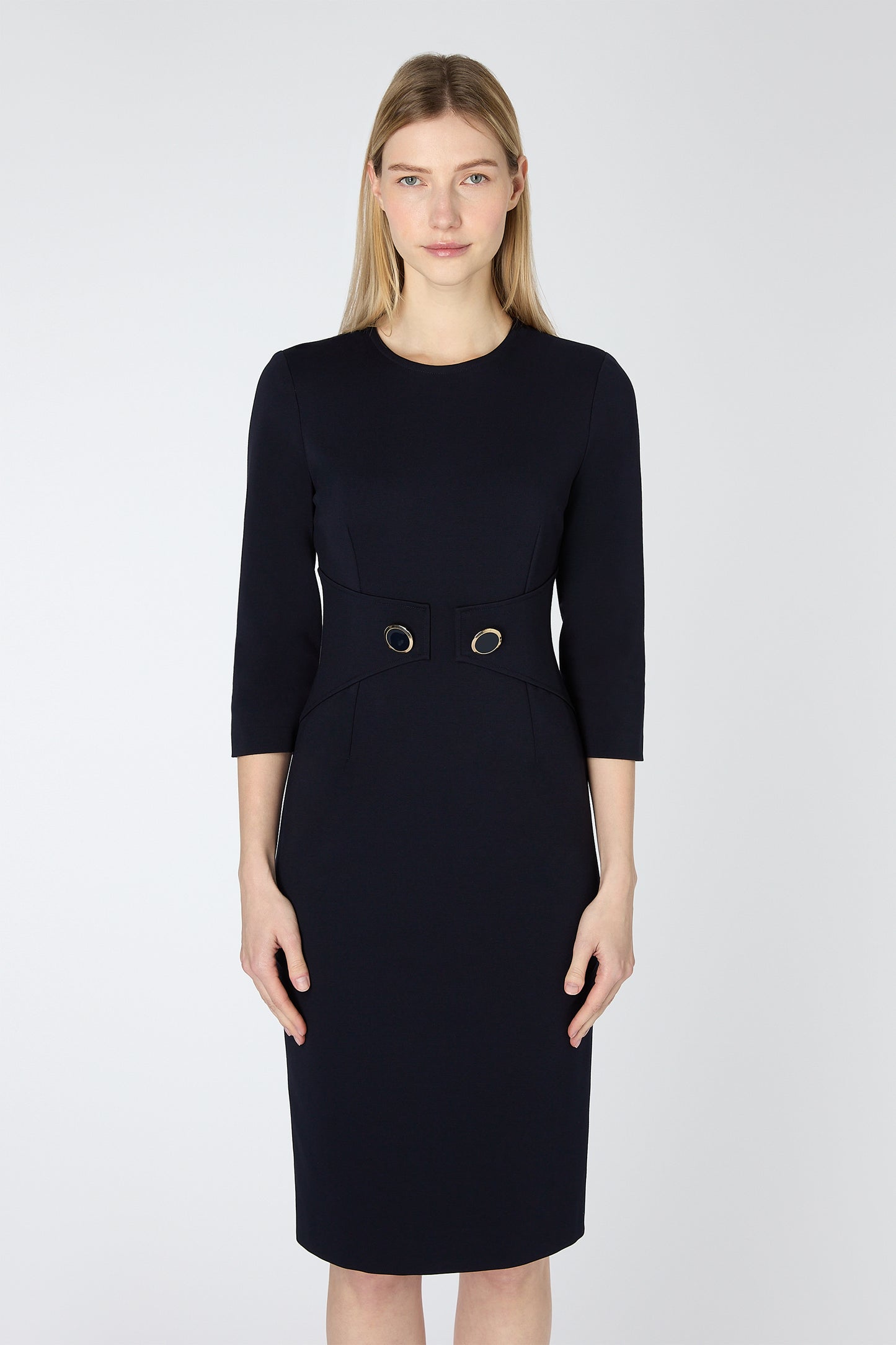 Sadie Pencil Dress - Dark Navy