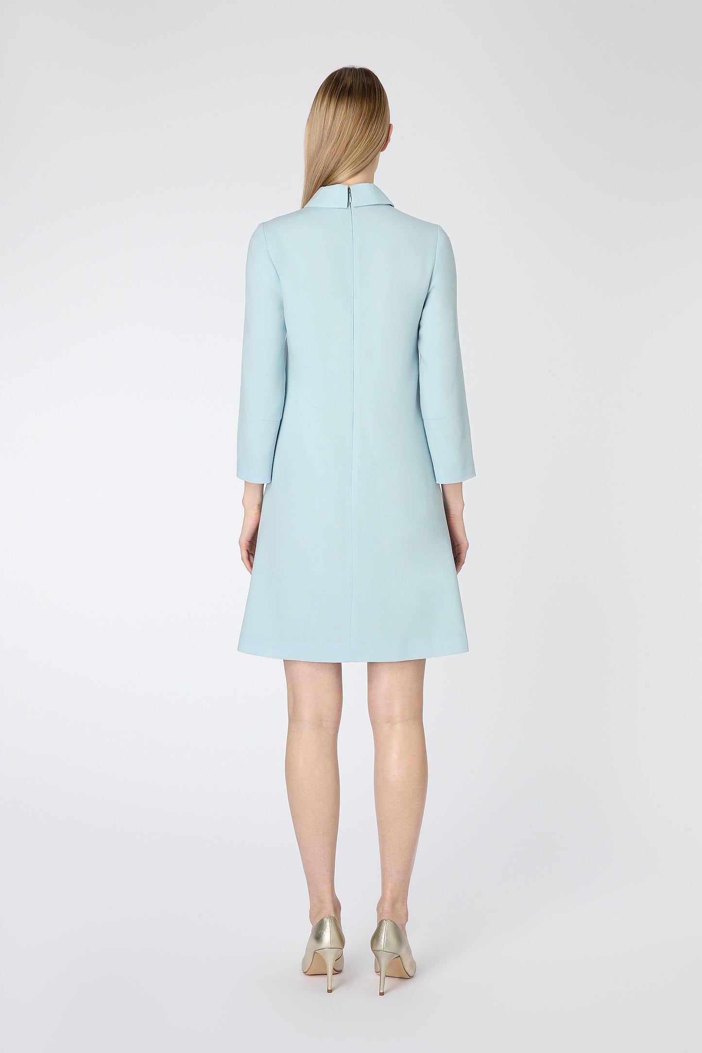 Saffron Tunic Dress - Frost Blue