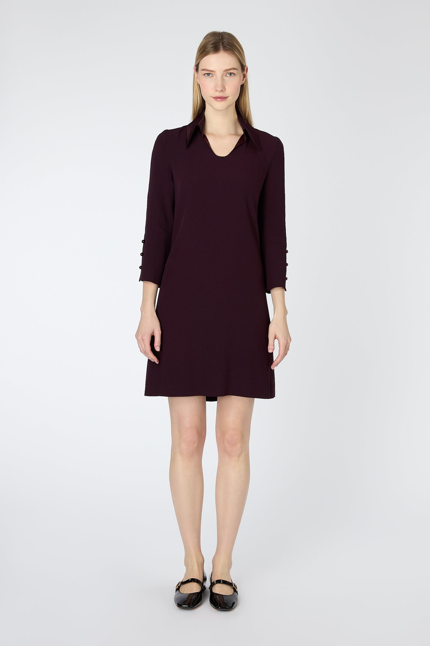 Sandy Tunic Dress - Blackcurrant