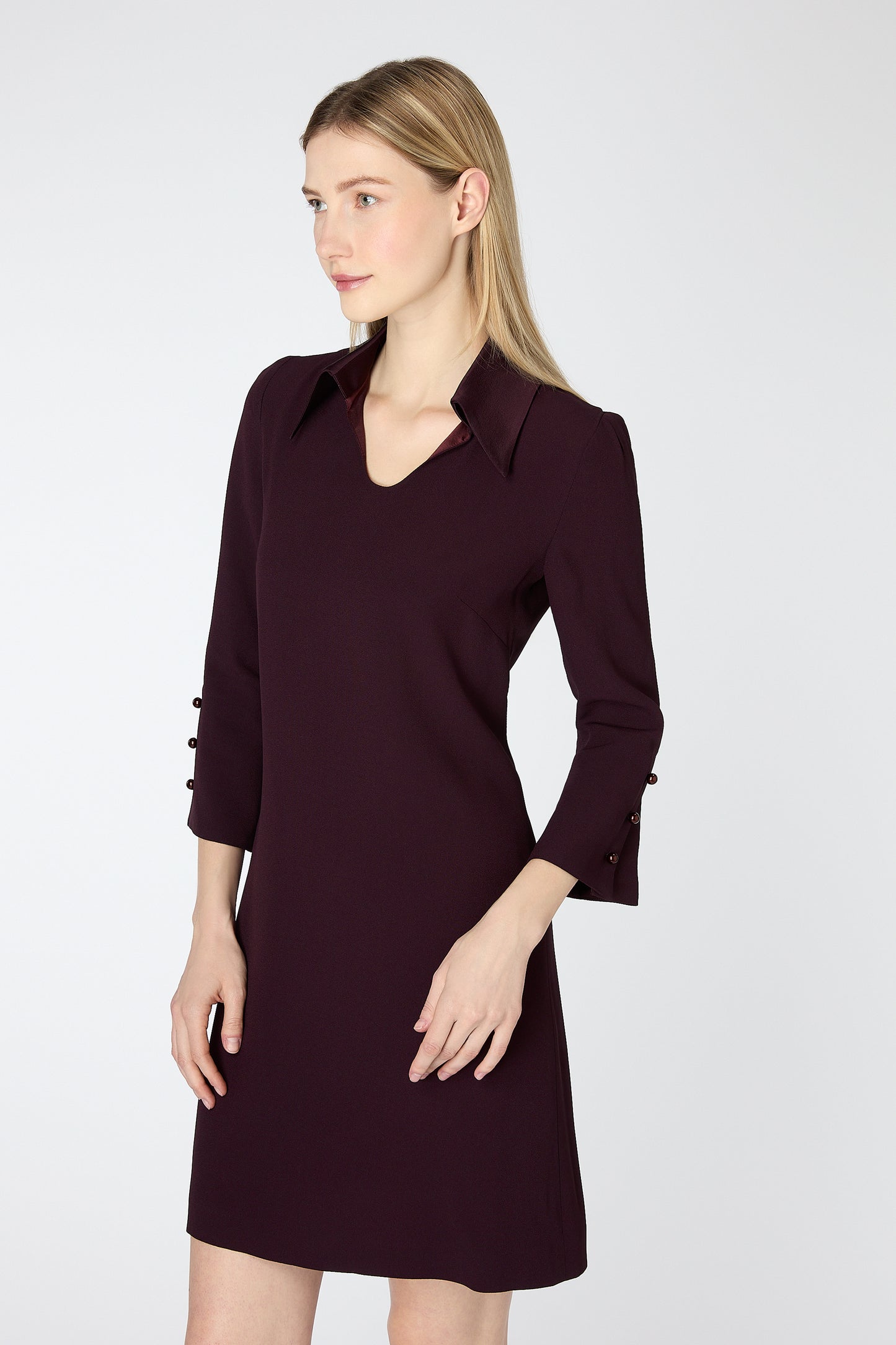 Sandy Tunic Dress - Blackcurrant