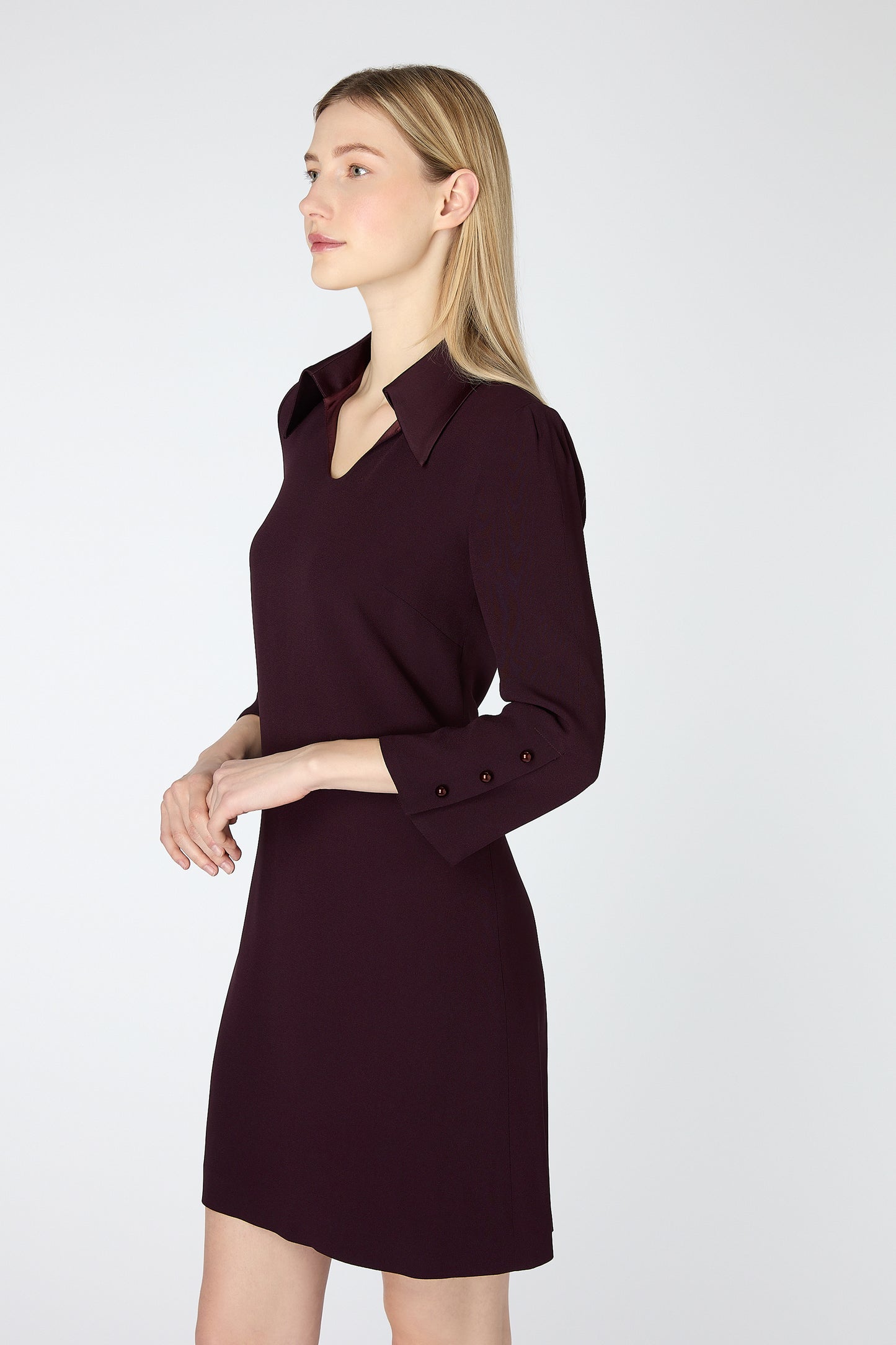 Sandy Tunic Dress - Blackcurrant