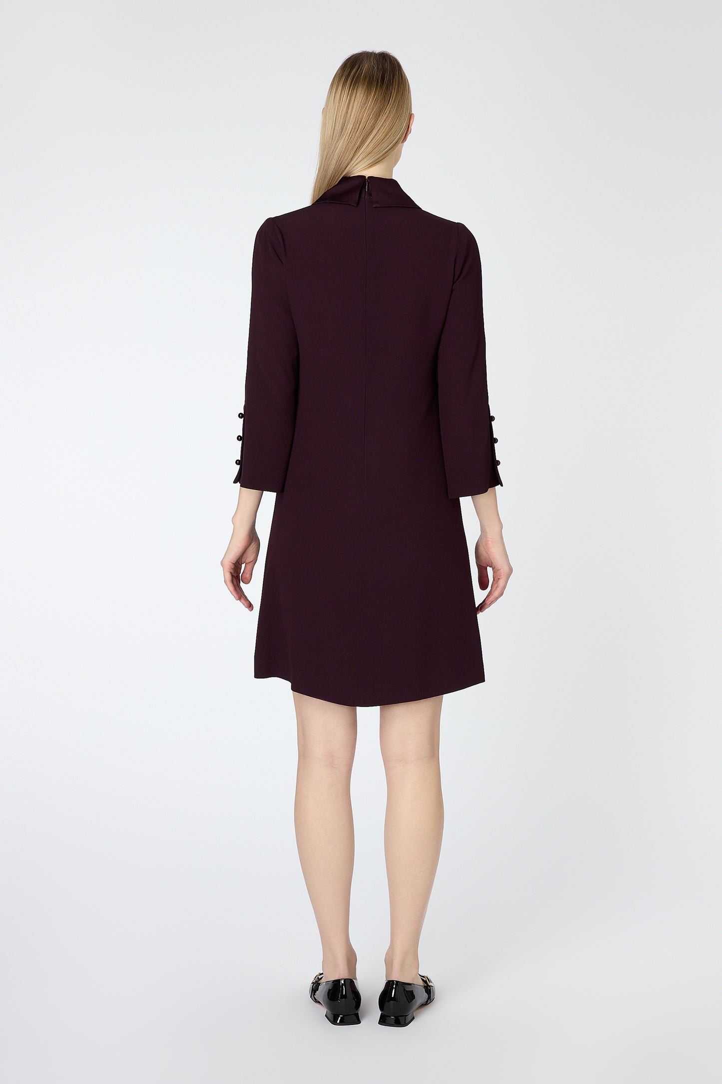 Sandy Tunic Dress - Blackcurrant