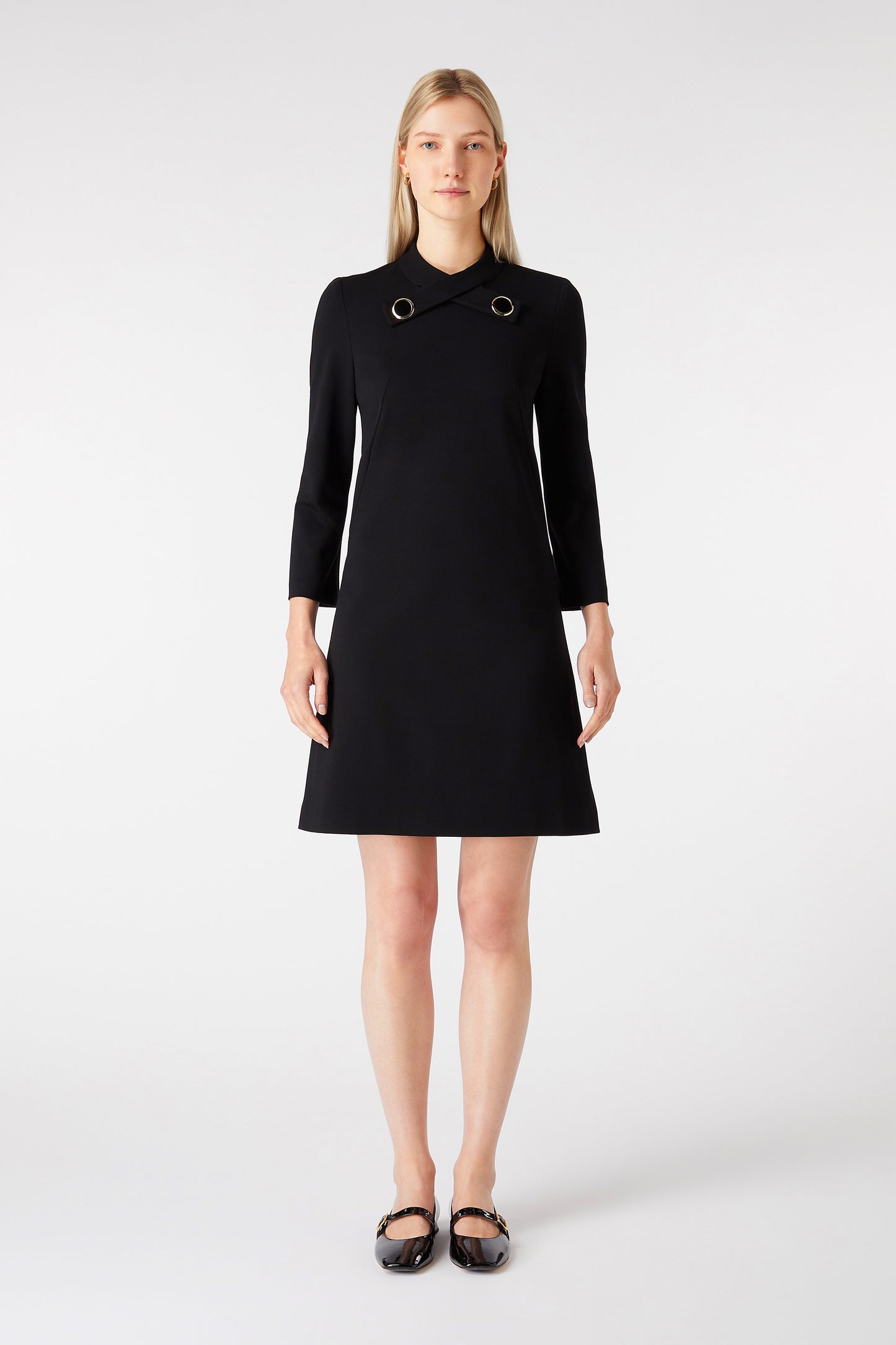 Sophia Shift Dress - Black