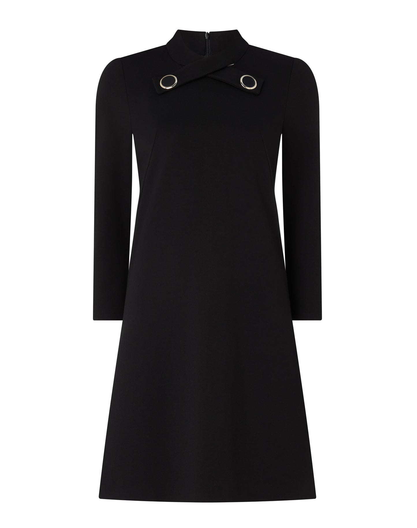 Sophia Shift Dress - Black