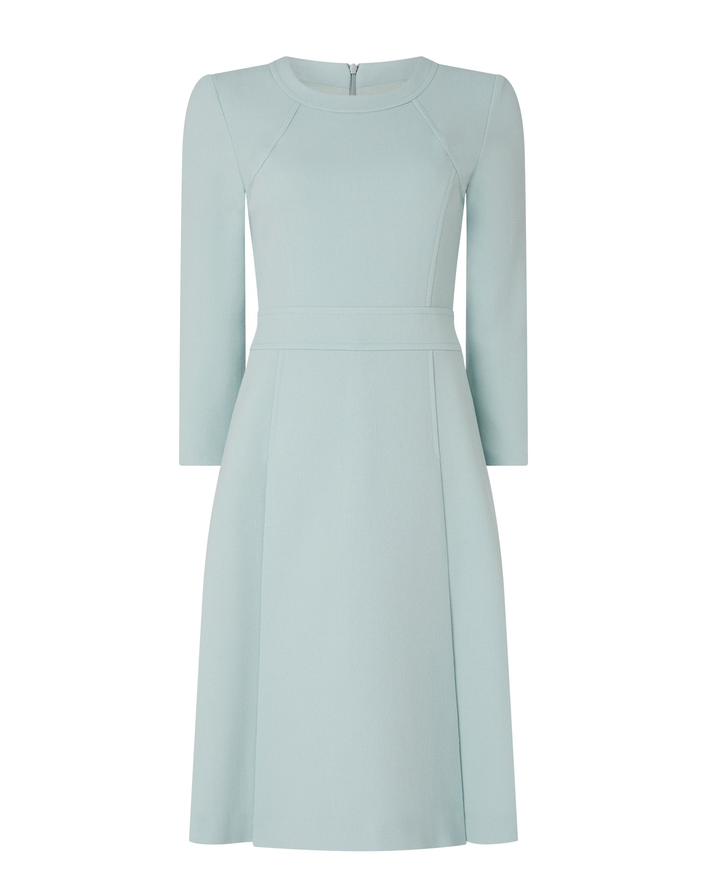 Suki Fit and Flare Dress - Frost Blue