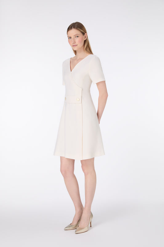 Tabitha Shift Dress - Cream