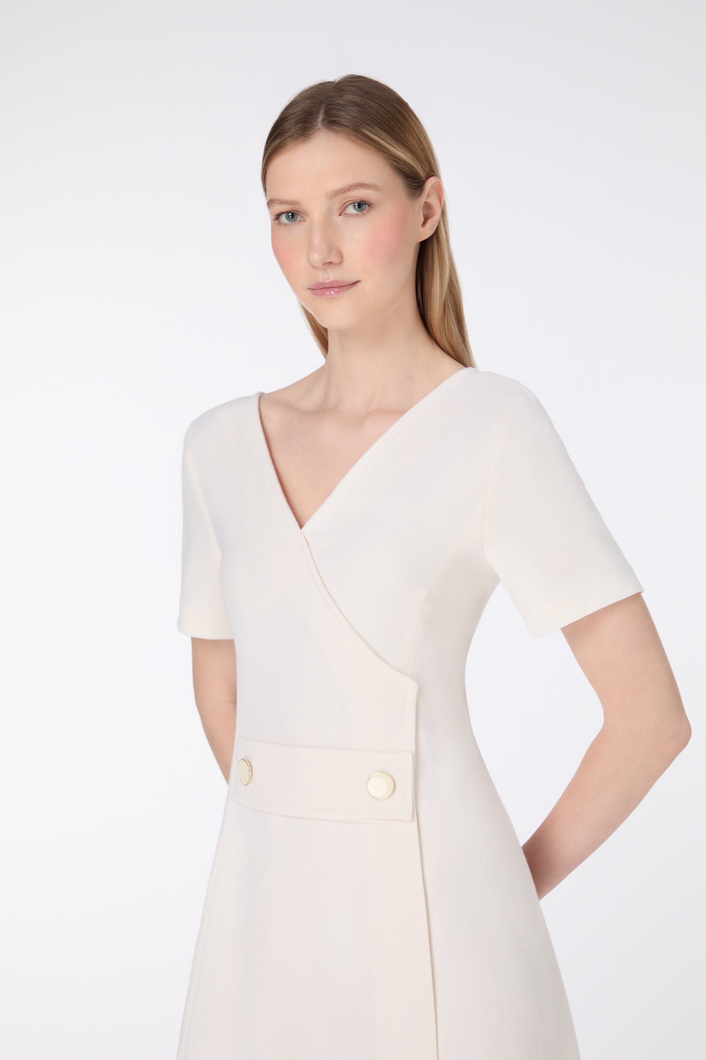 Tabitha Shift Dress - Cream