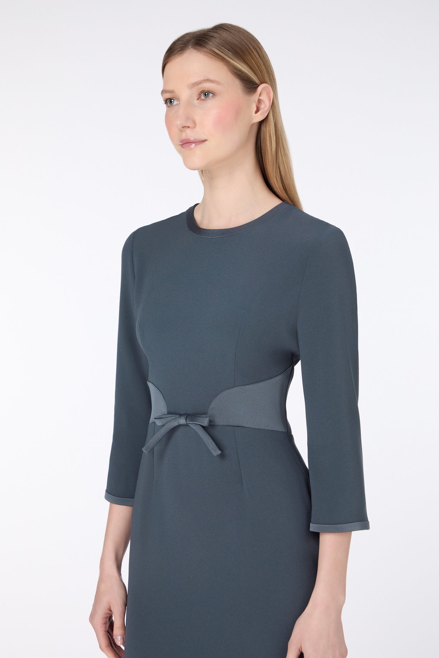 Talita Pencil Dress - Shadow Grey