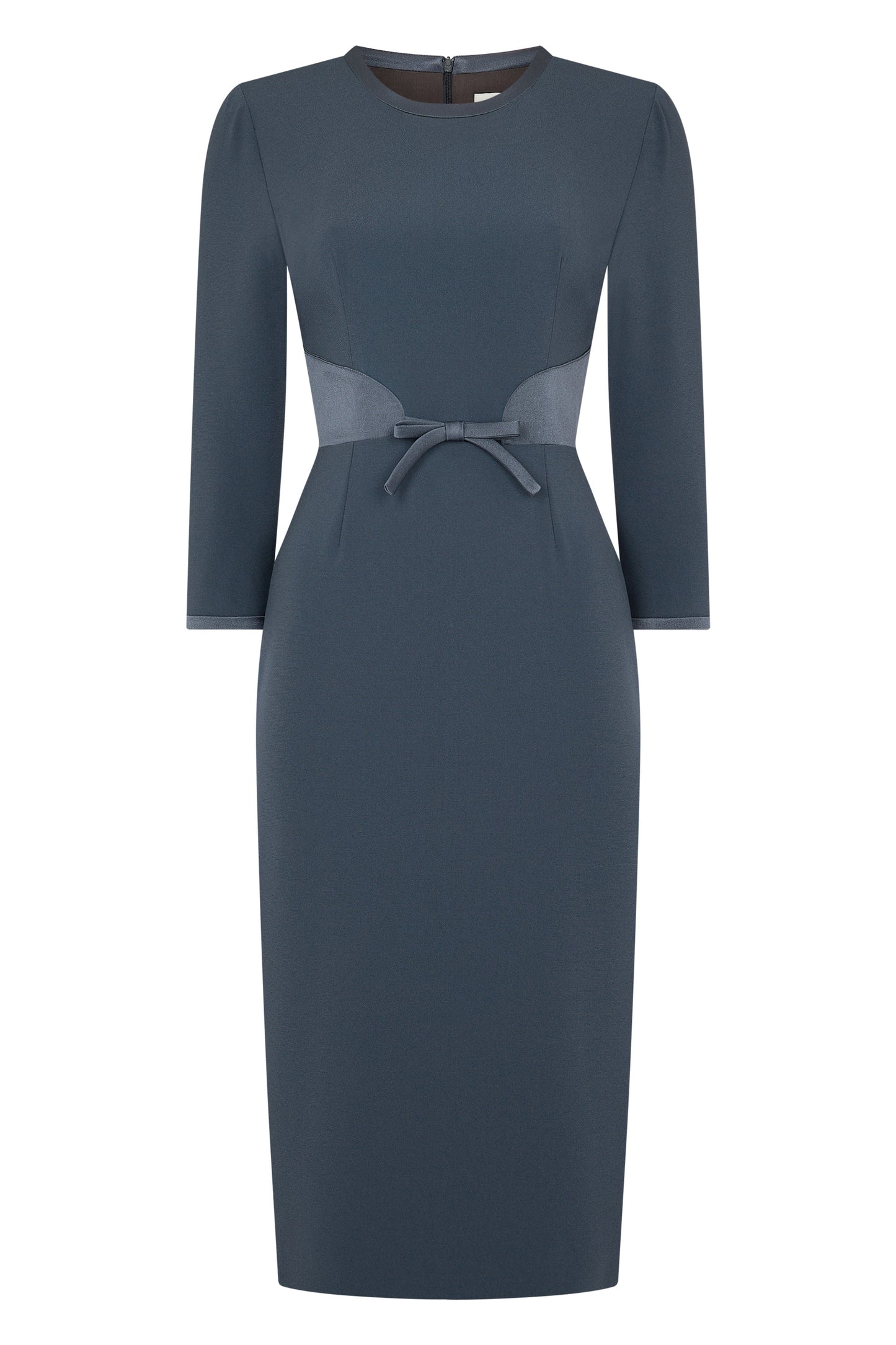 Talita Pencil Dress - Shadow Grey