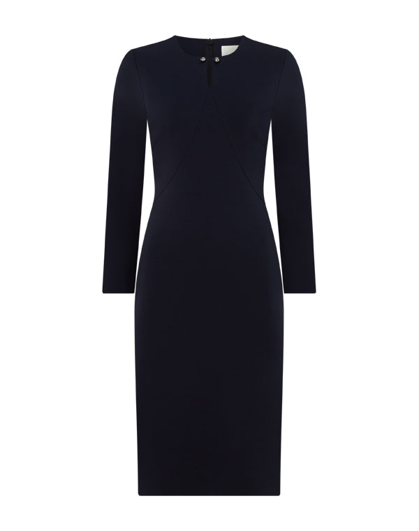 Tamzin Jersey Dress - Dark Navy