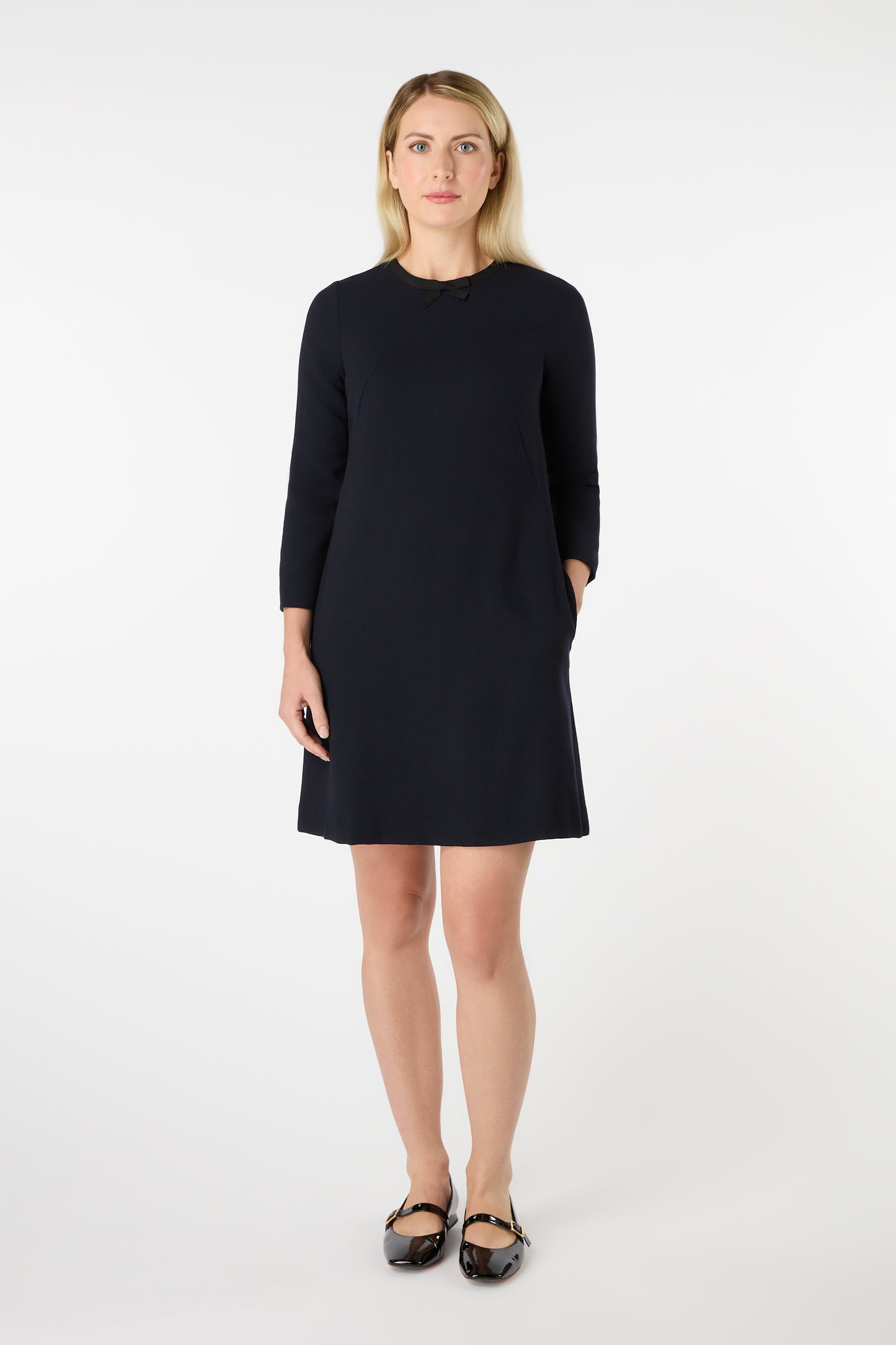 Tara Tunic Dress - Dark Navy