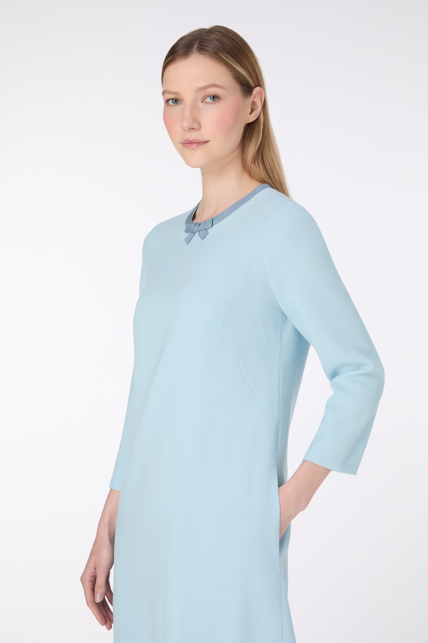 Tara Tunic Dress - Sky Blue