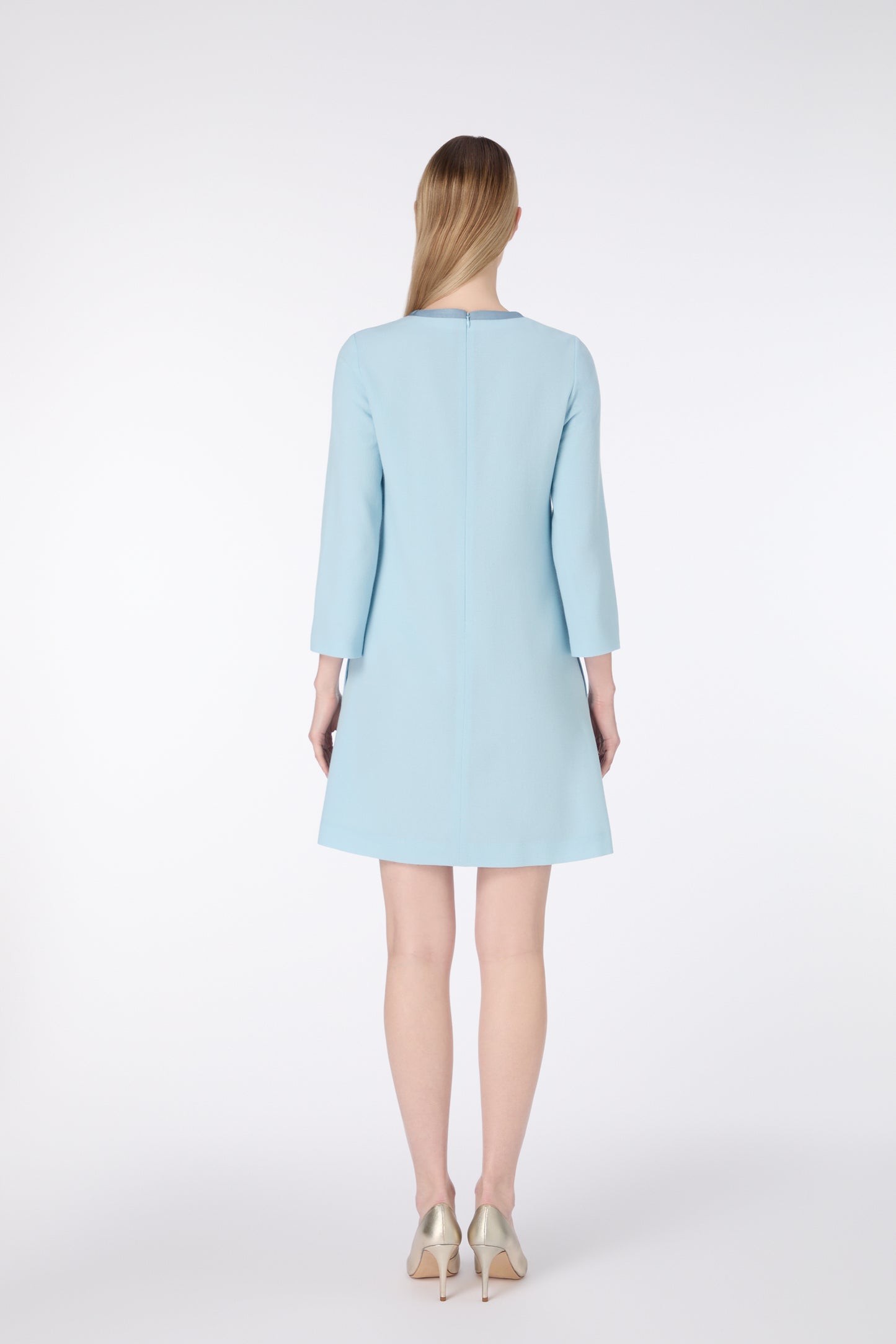 Tara Tunic Dress - Sky Blue