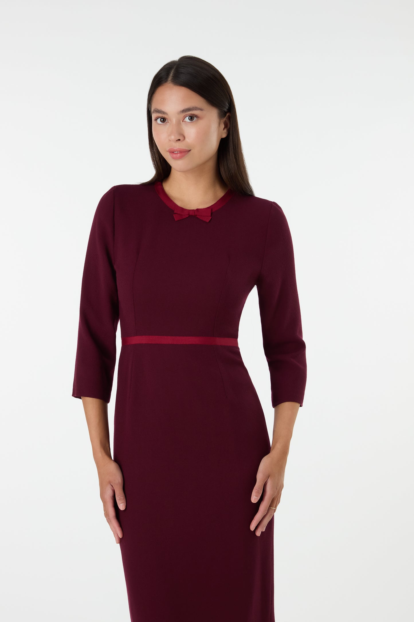 Tess Dress - Plum