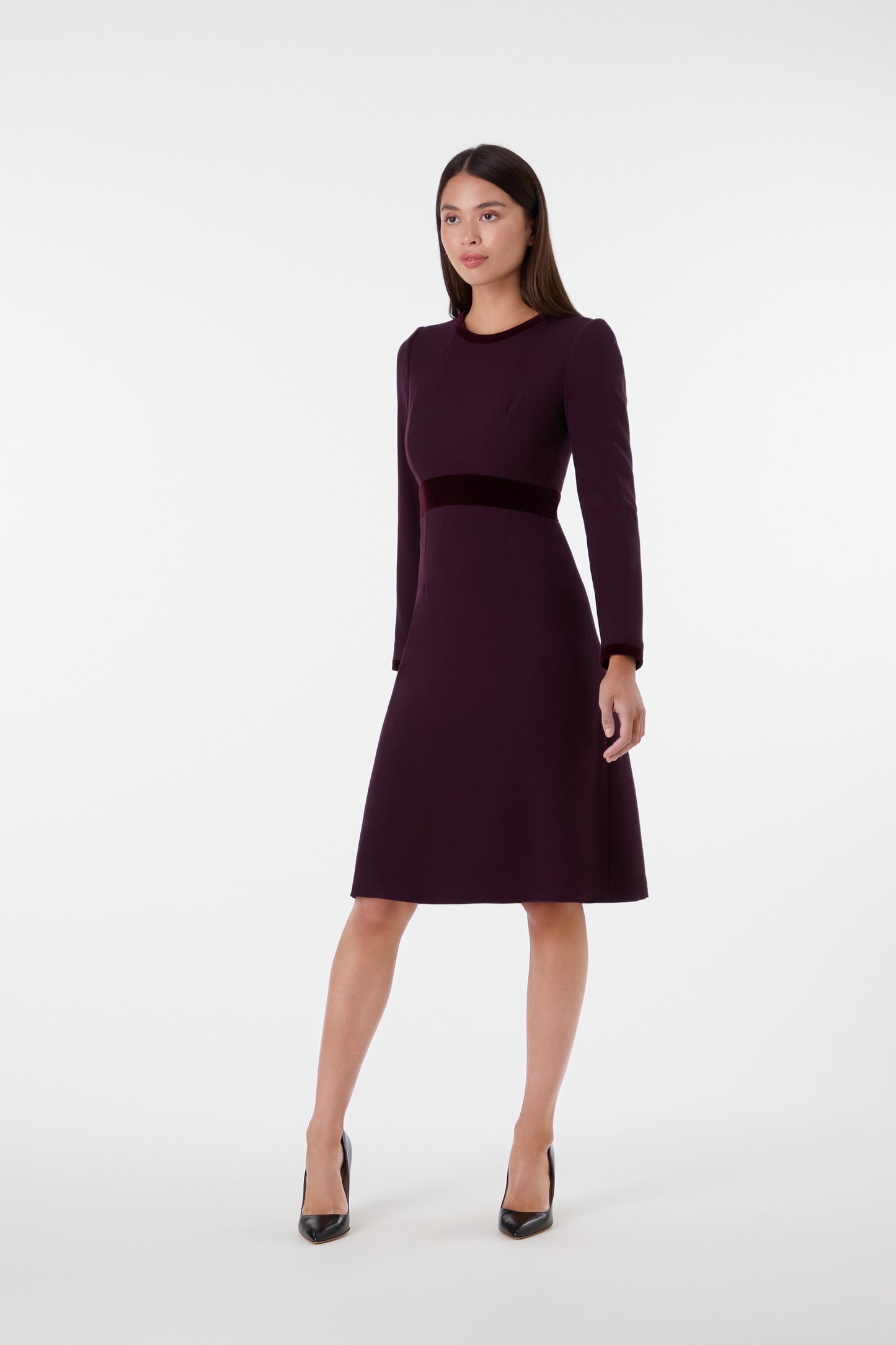 Thandie Dress - Damson