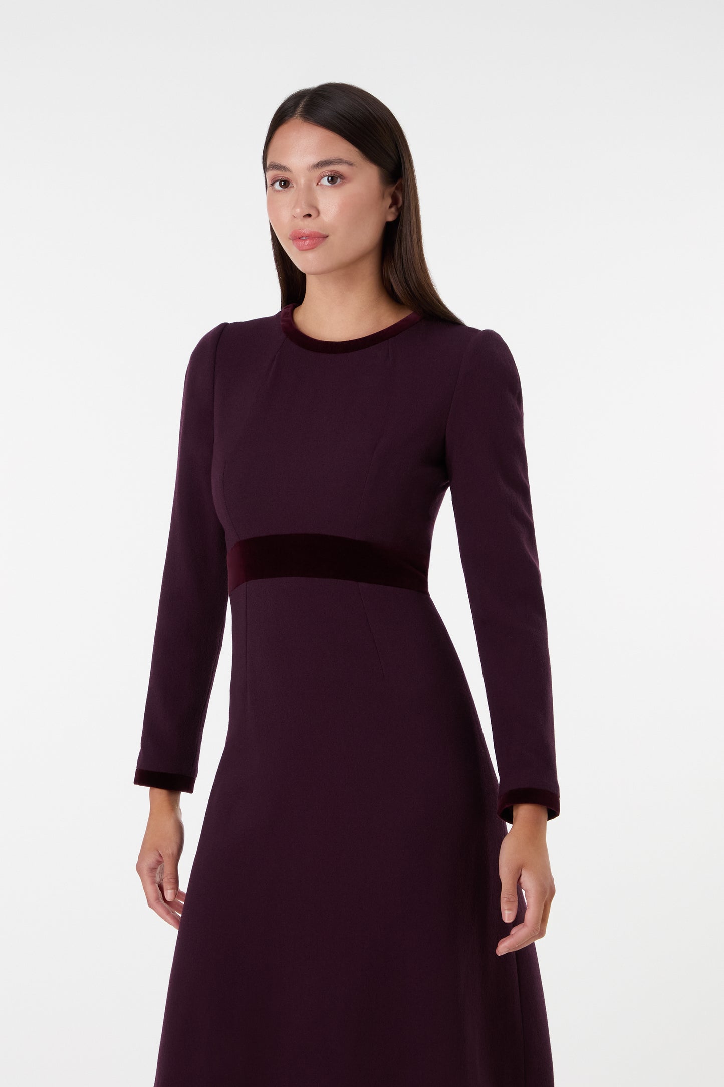 Thandie Dress - Damson