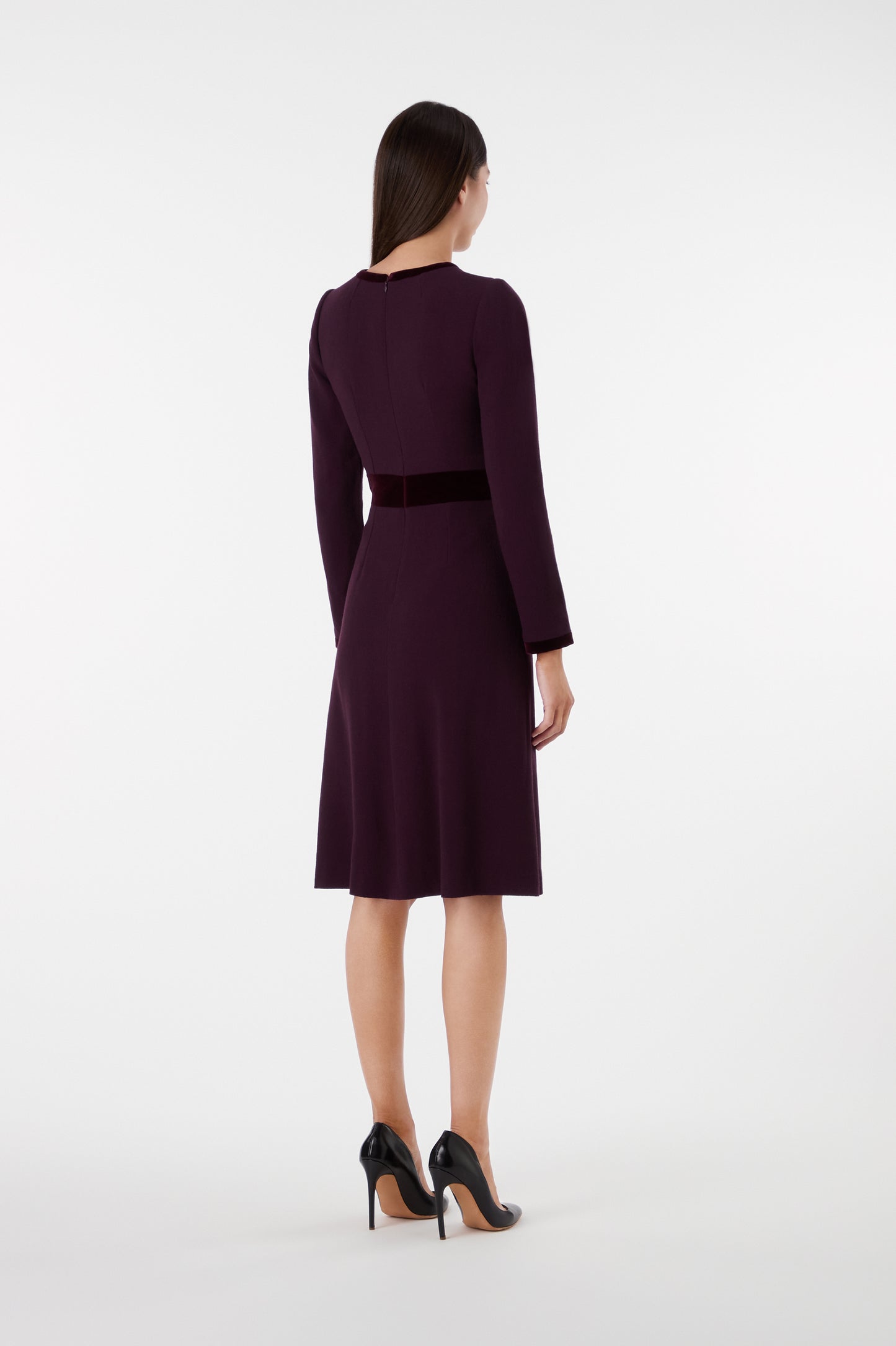 Thandie Dress - Damson