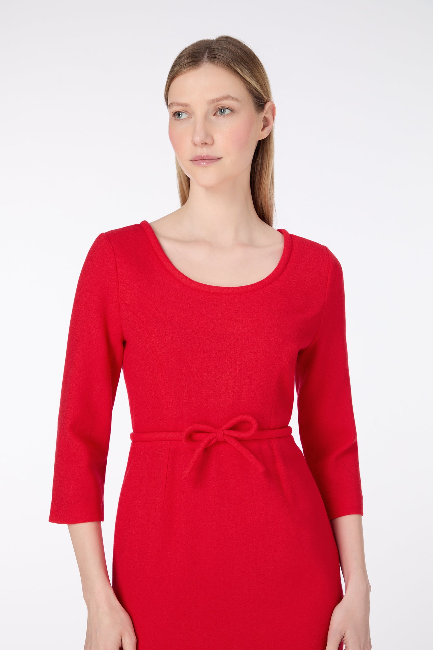 Thelma Pencil Dress - Red