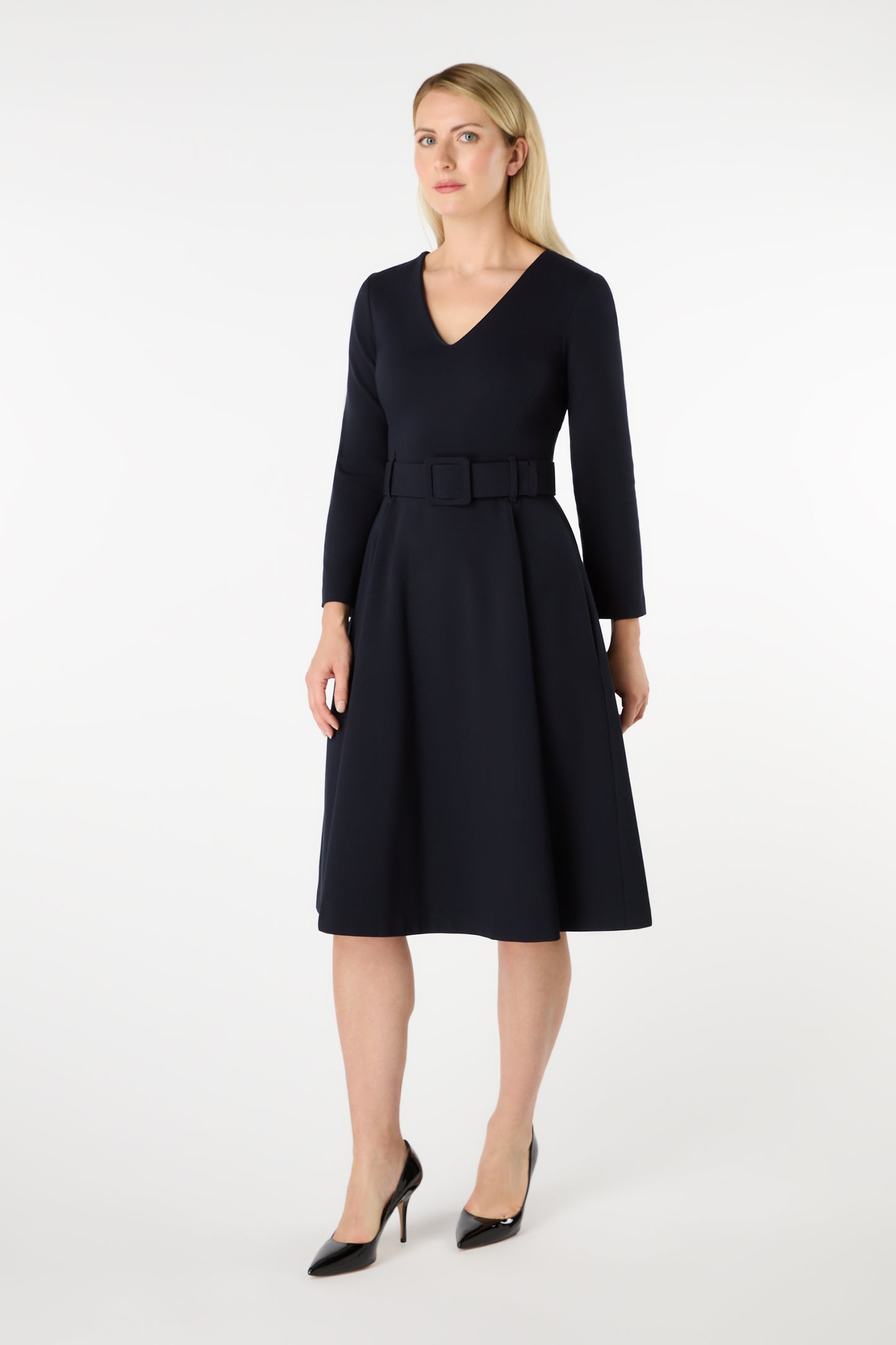 Thyme Jersey Dress - Dark Navy