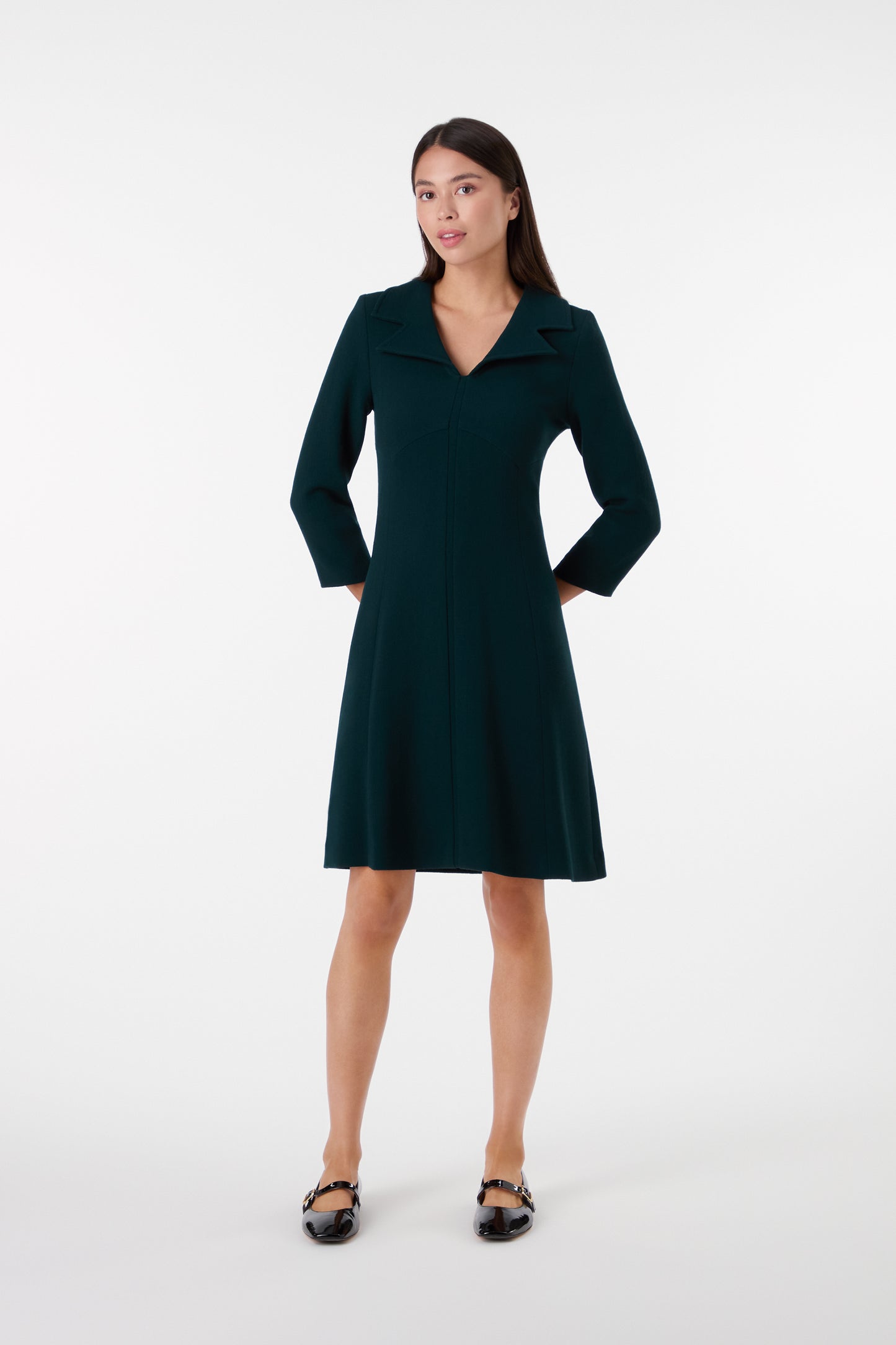 Tia Shift Dress - Fern