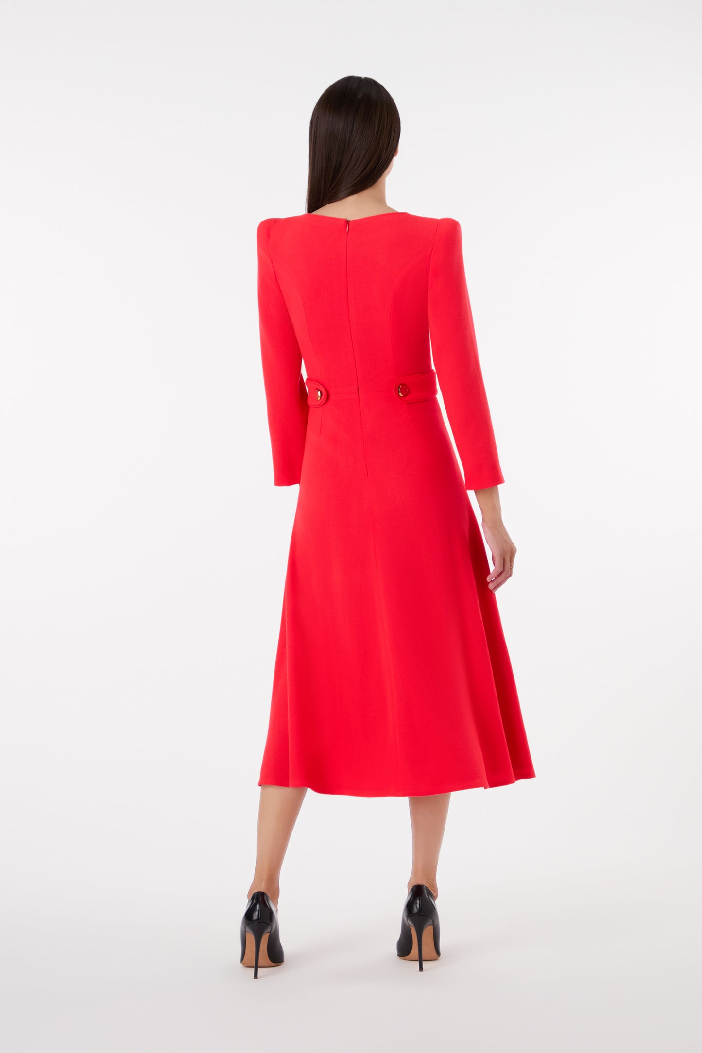 Tiffany Dress - Poppy Red