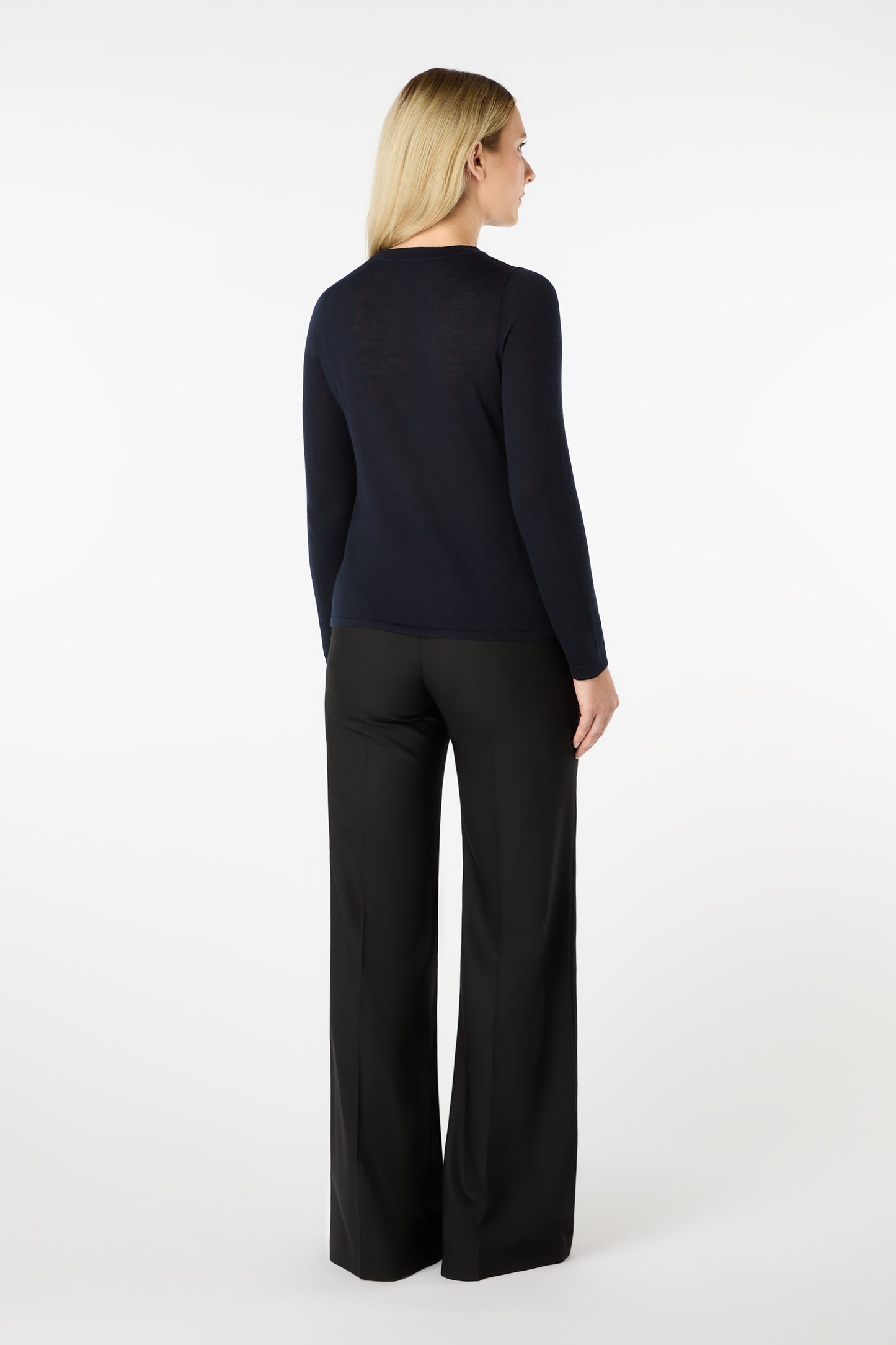 Tilda Knit Top - Dark Navy