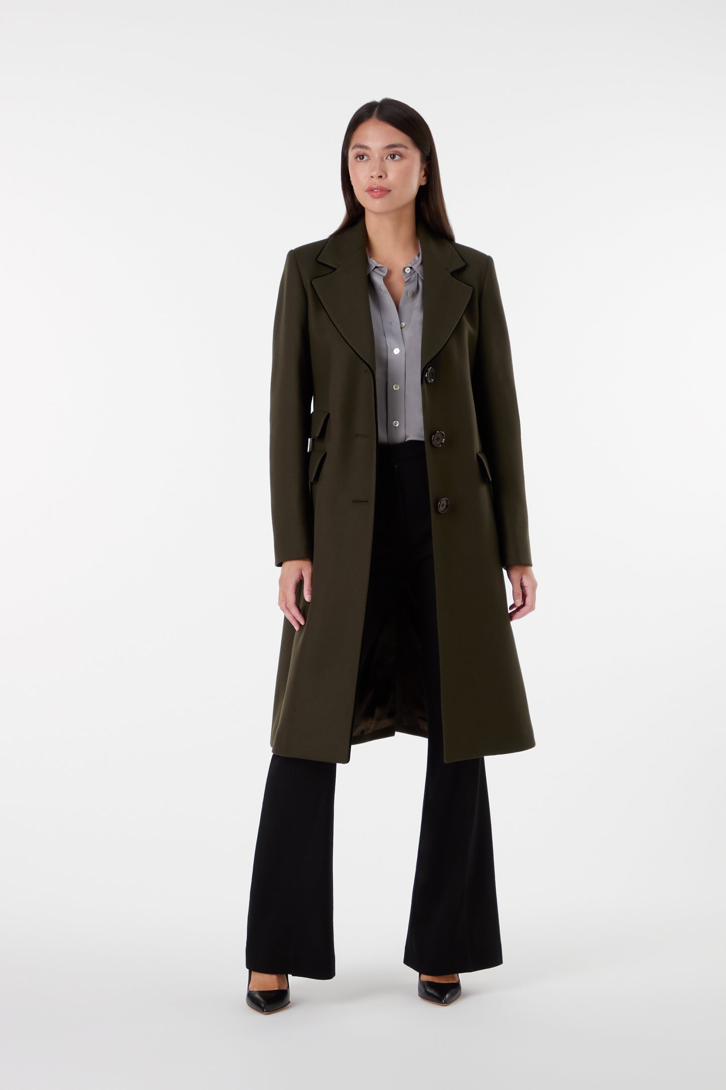 Trafalgar Coat - Moss Green