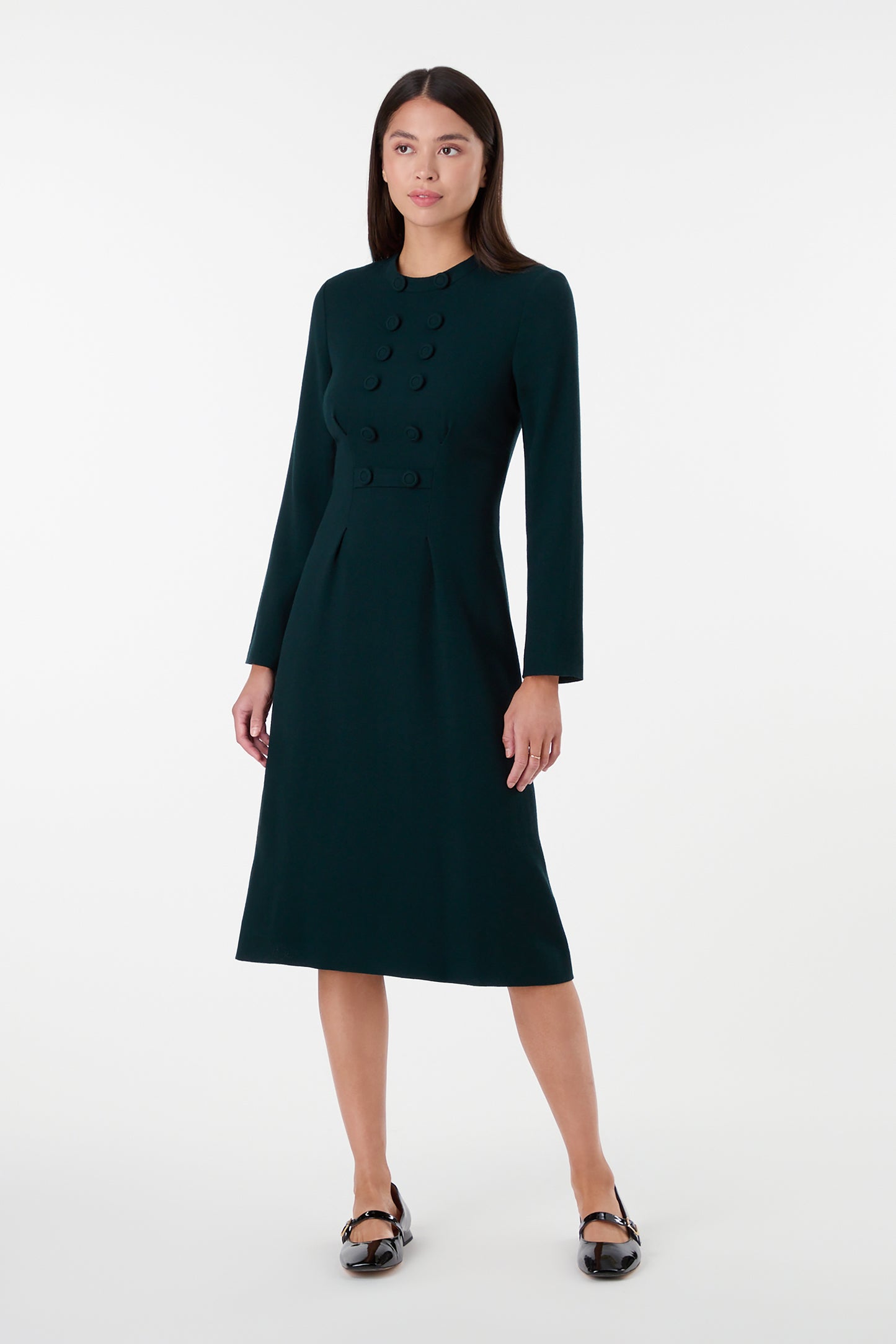 Trudy Dress - Fern Green